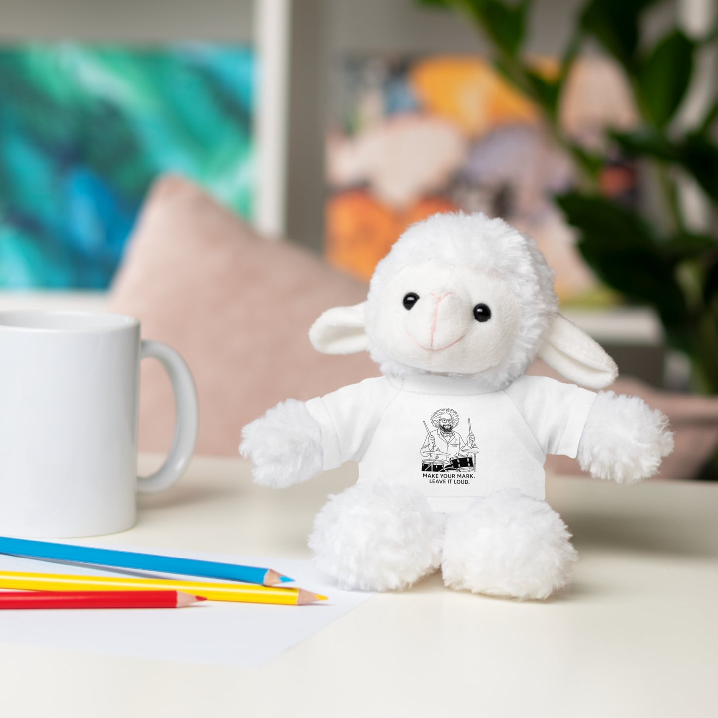 Copy of Inspirational Stuffed Animal with Tee - Perfect Gift for Encouragement & Comfort