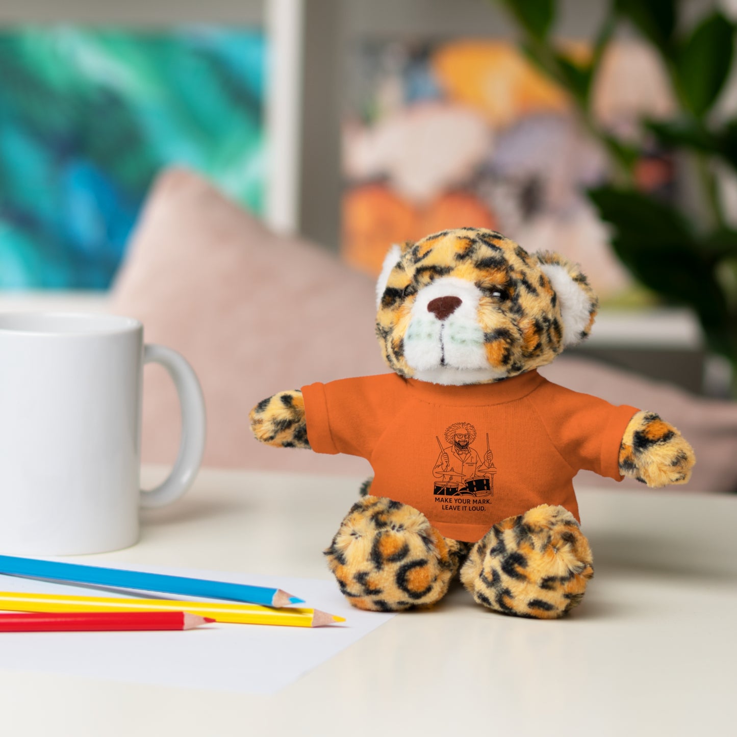 Copy of Inspirational Stuffed Animal with Tee - Perfect Gift for Encouragement & Comfort