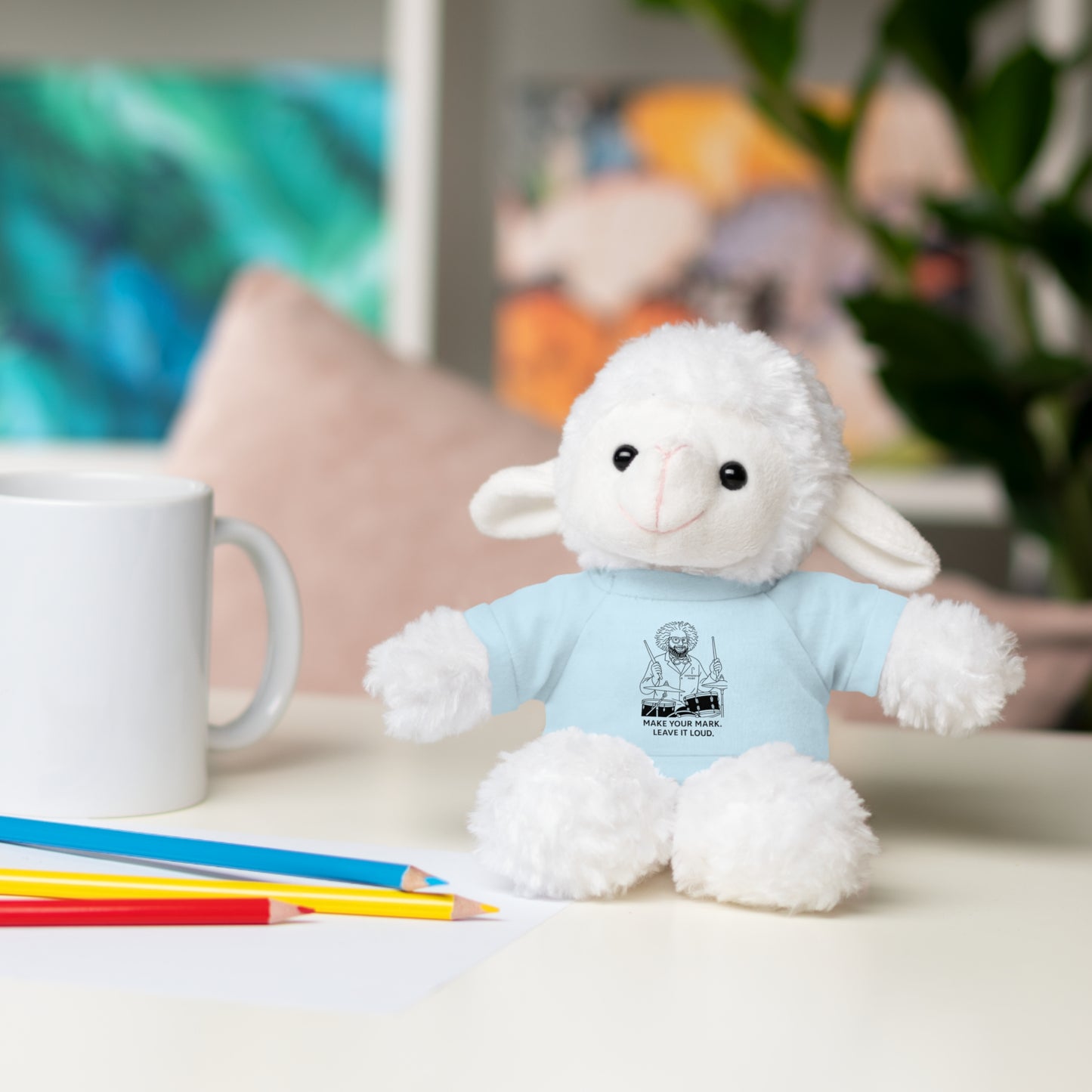 Copy of Inspirational Stuffed Animal with Tee - Perfect Gift for Encouragement & Comfort