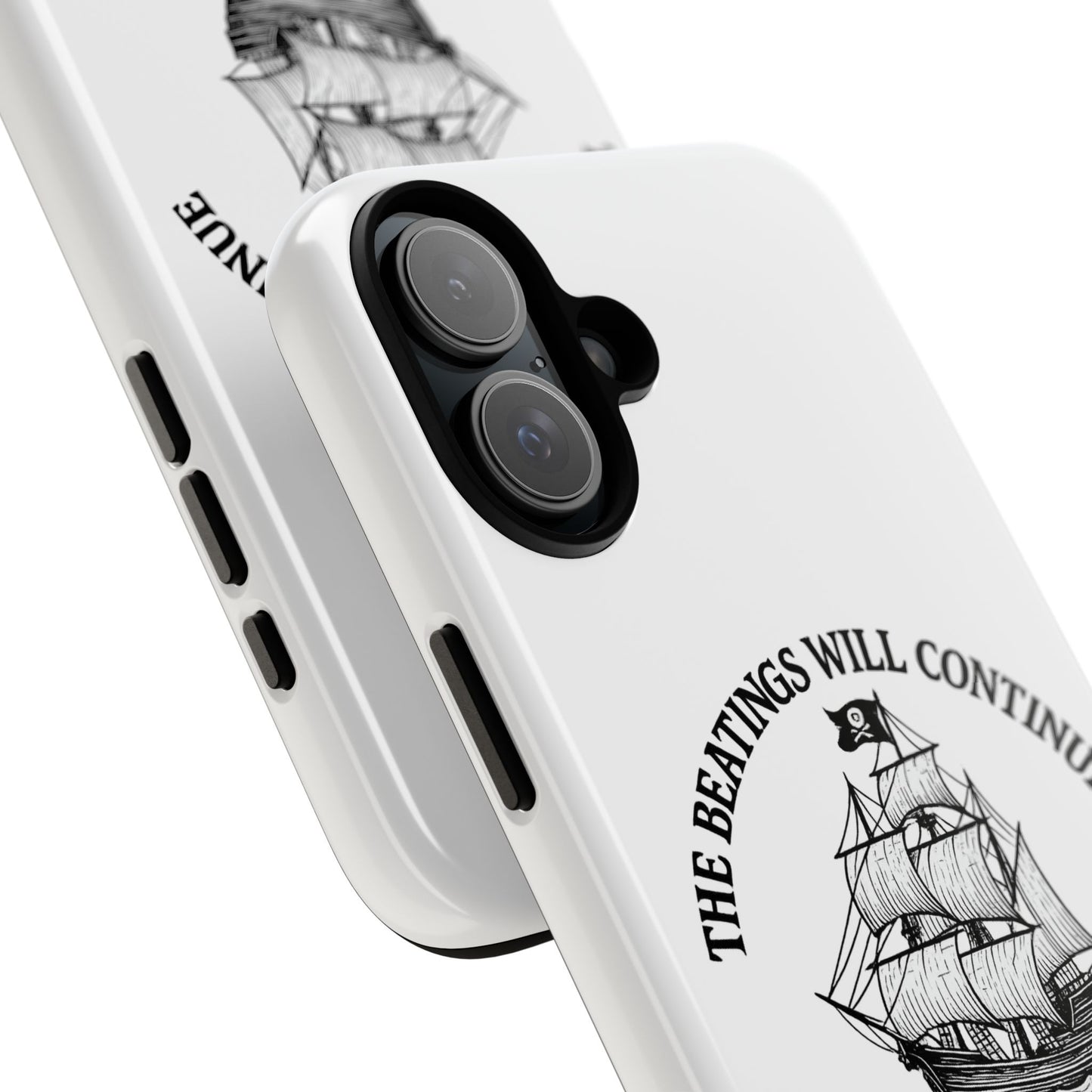 Phone Case - 'The Beatings Will Continue Even if Morale Improves' Quote