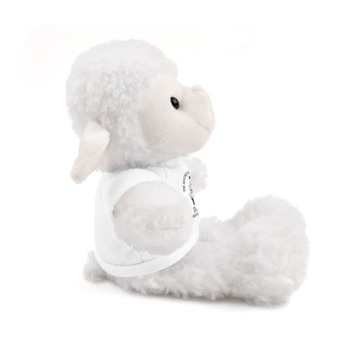 Inspirational Stuffed Animal with Tee - Perfect Gift for Encouragement & Comfort