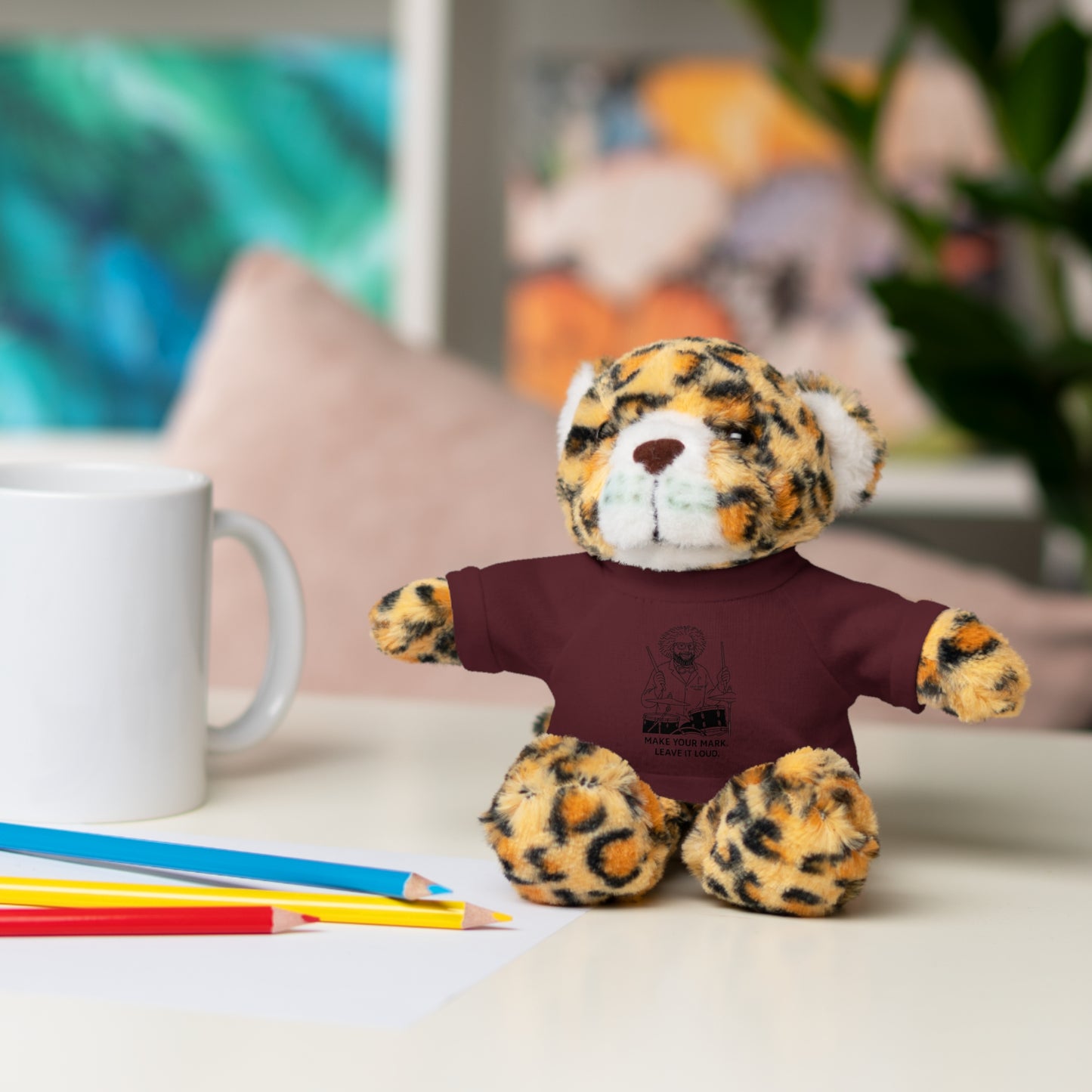 Copy of Inspirational Stuffed Animal with Tee - Perfect Gift for Encouragement & Comfort