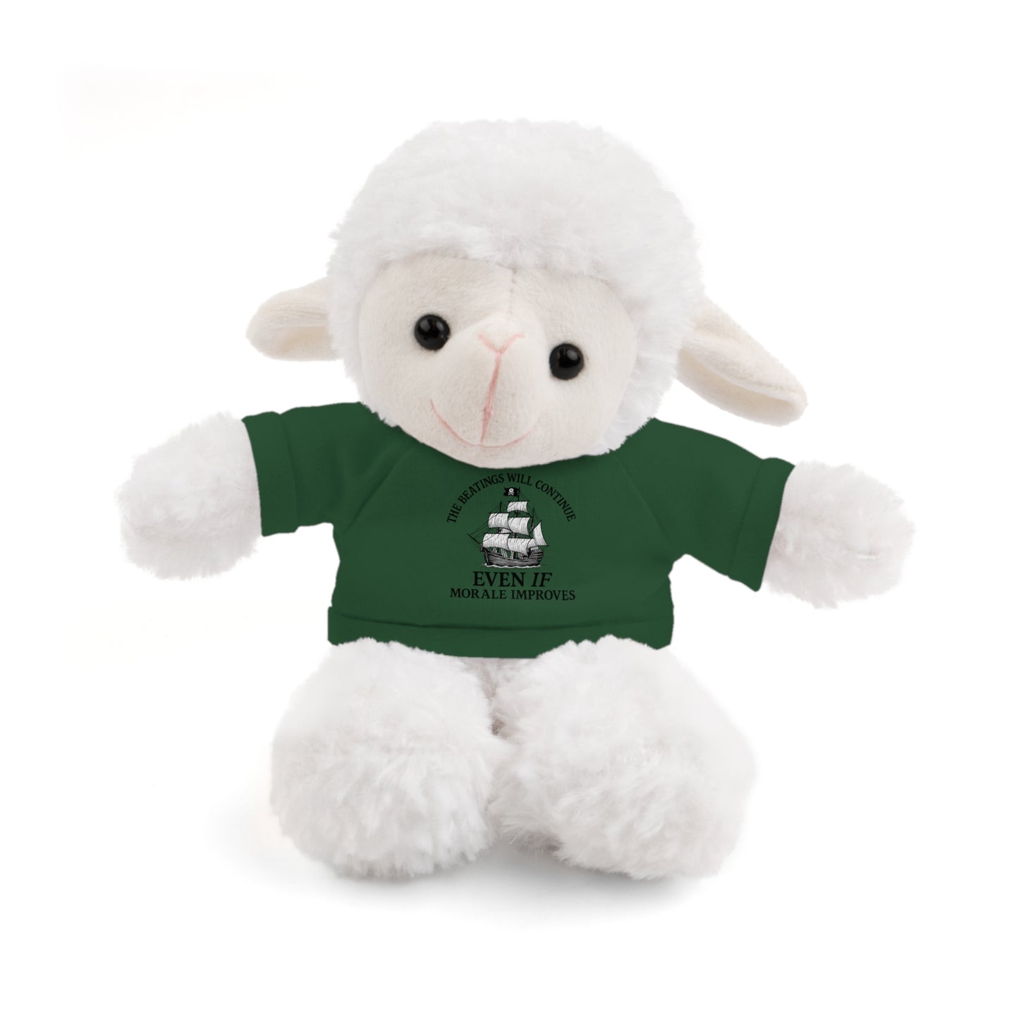Inspirational Stuffed Animal with Tee - Perfect Gift for Encouragement & Comfort
