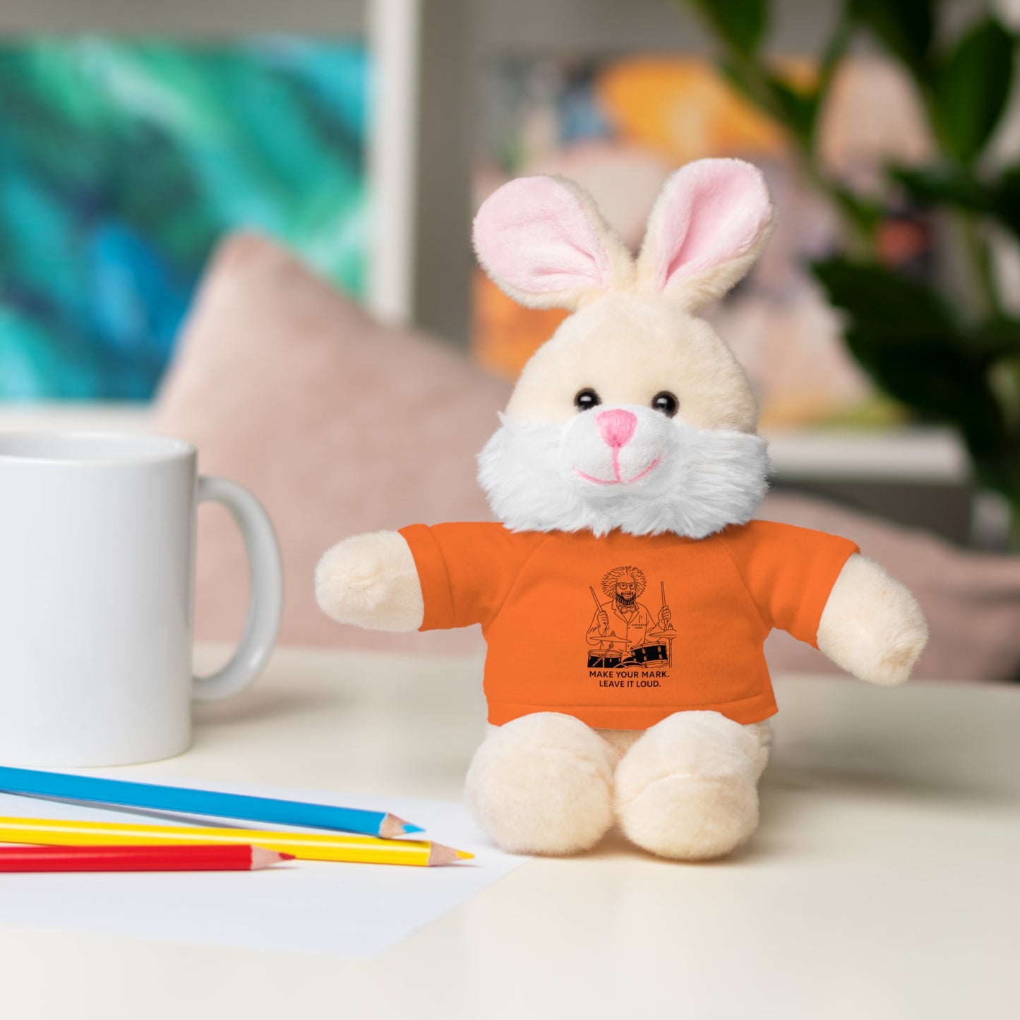 Copy of Inspirational Stuffed Animal with Tee - Perfect Gift for Encouragement & Comfort