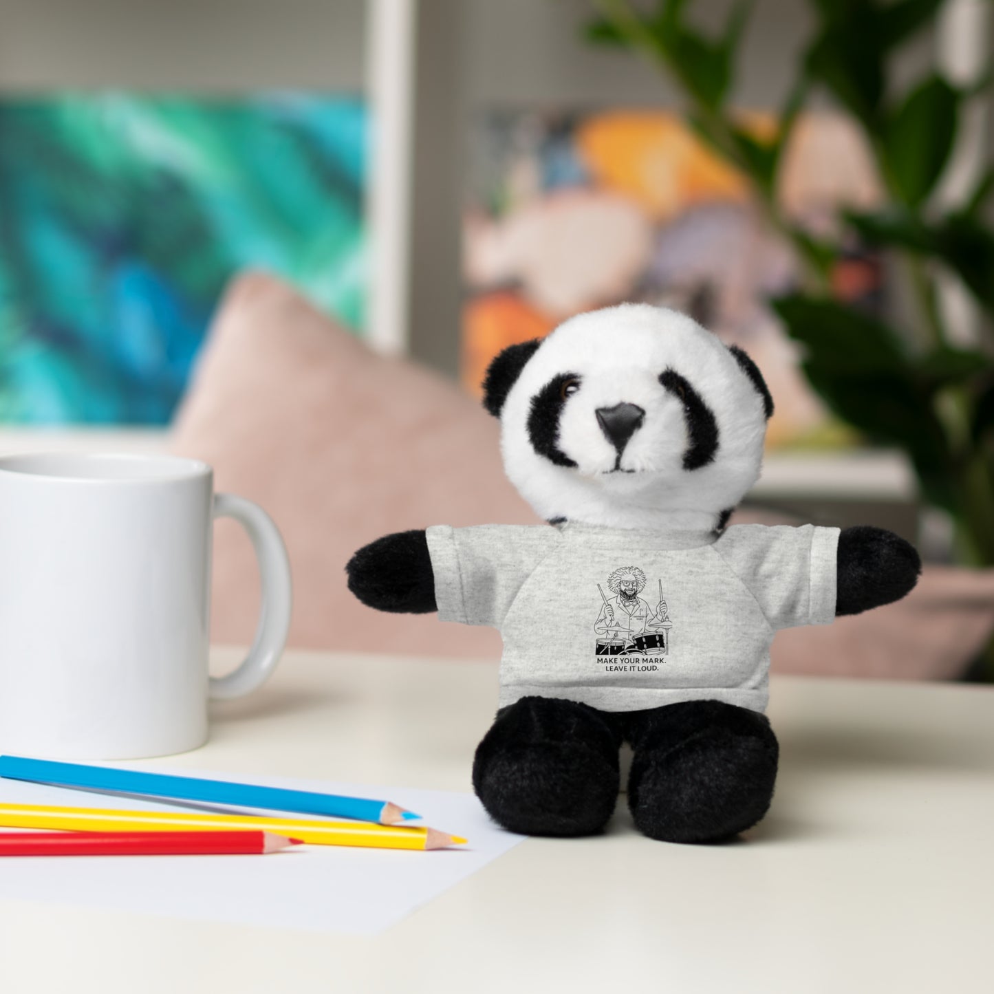 Copy of Inspirational Stuffed Animal with Tee - Perfect Gift for Encouragement & Comfort