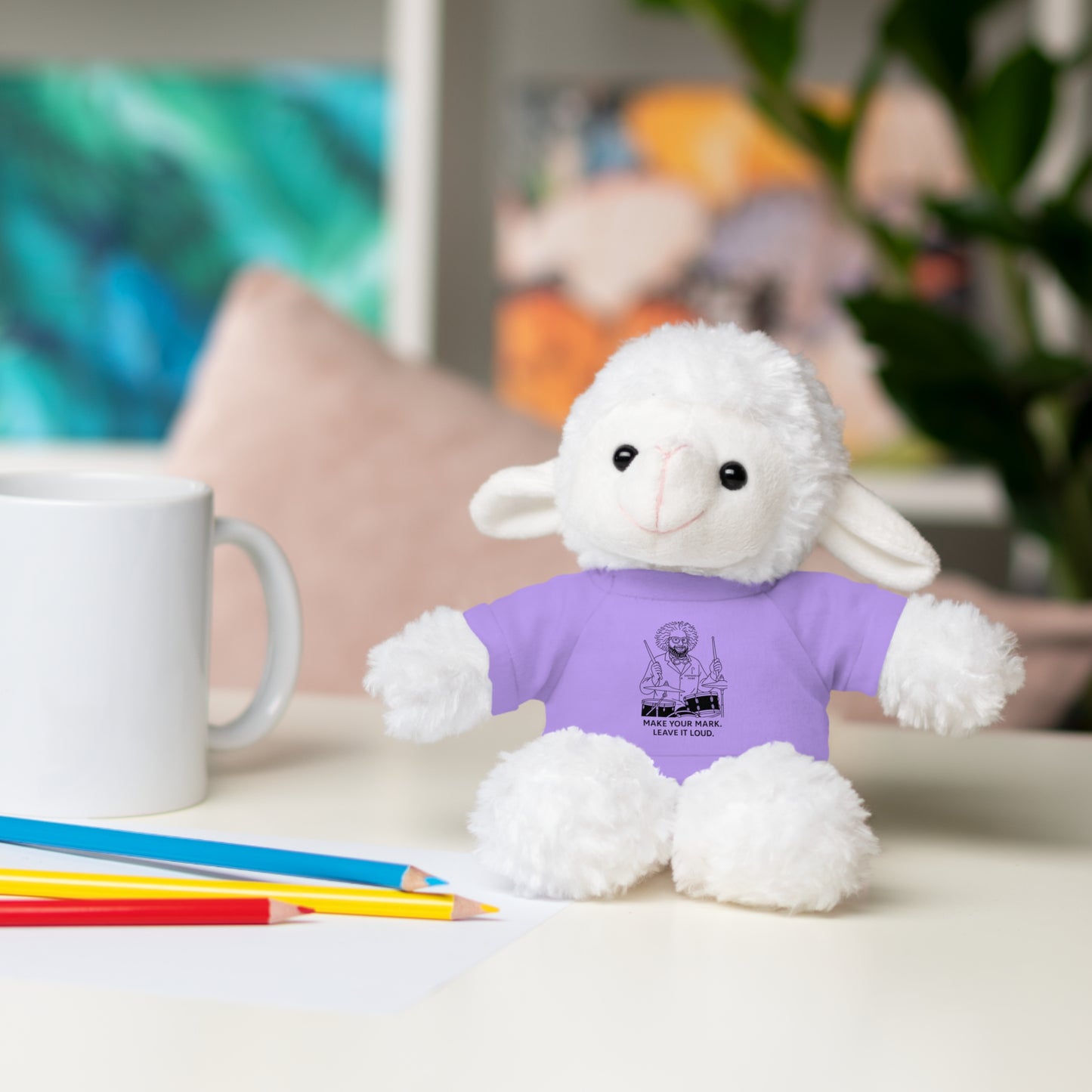 Copy of Inspirational Stuffed Animal with Tee - Perfect Gift for Encouragement & Comfort