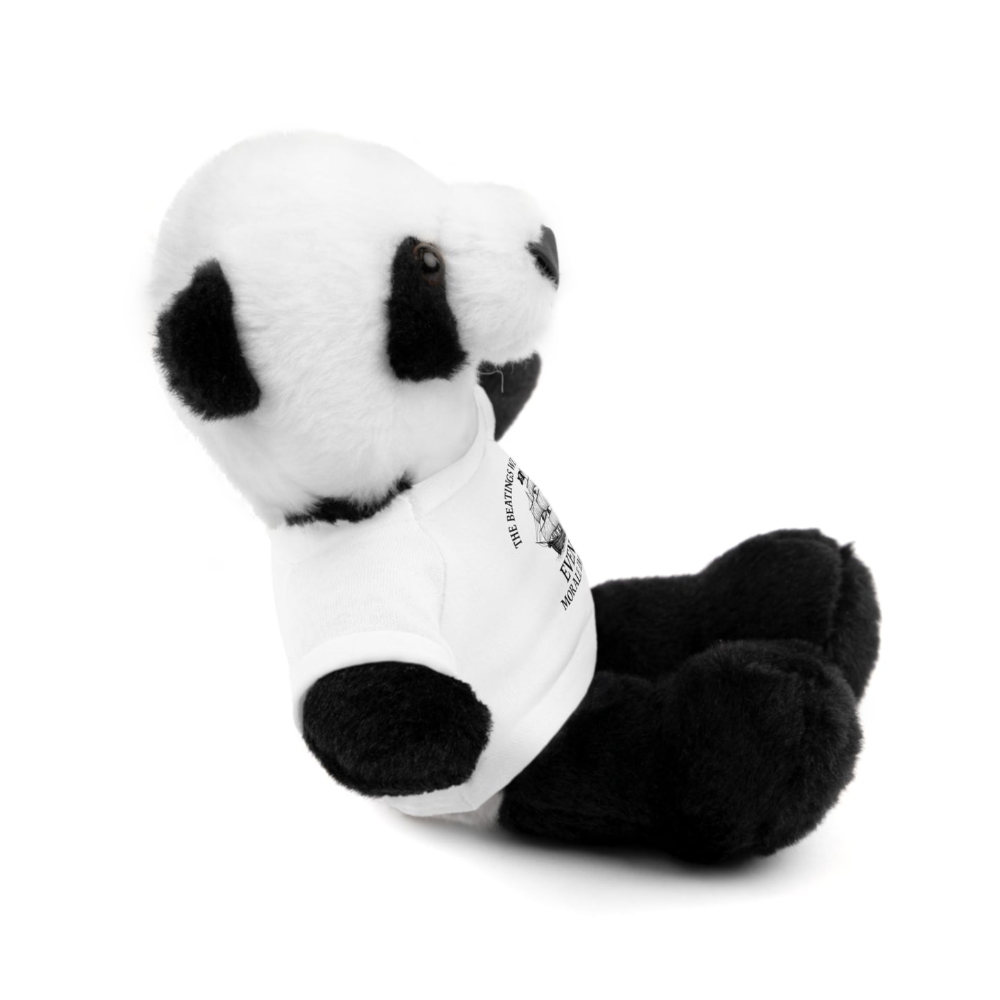 Inspirational Stuffed Animal with Tee - Perfect Gift for Encouragement & Comfort