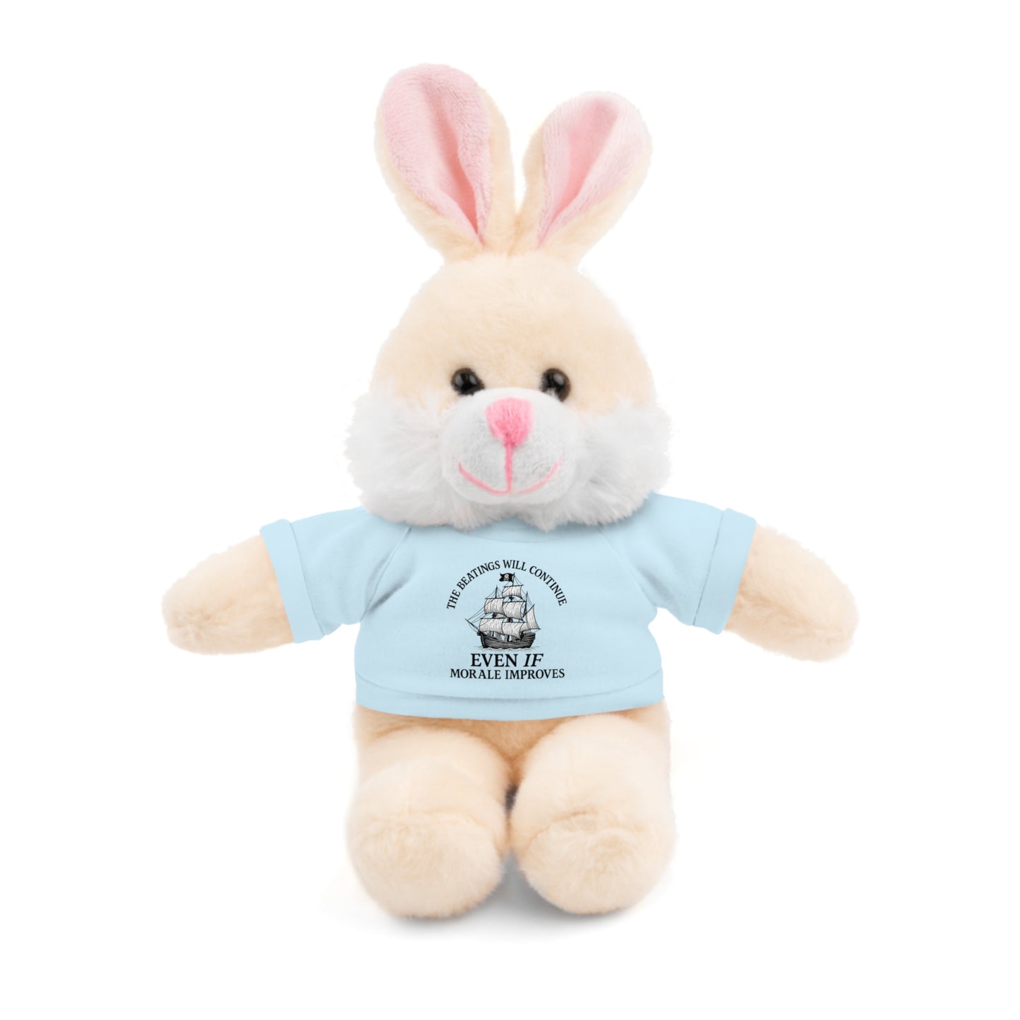 Inspirational Stuffed Animal with Tee - Perfect Gift for Encouragement & Comfort