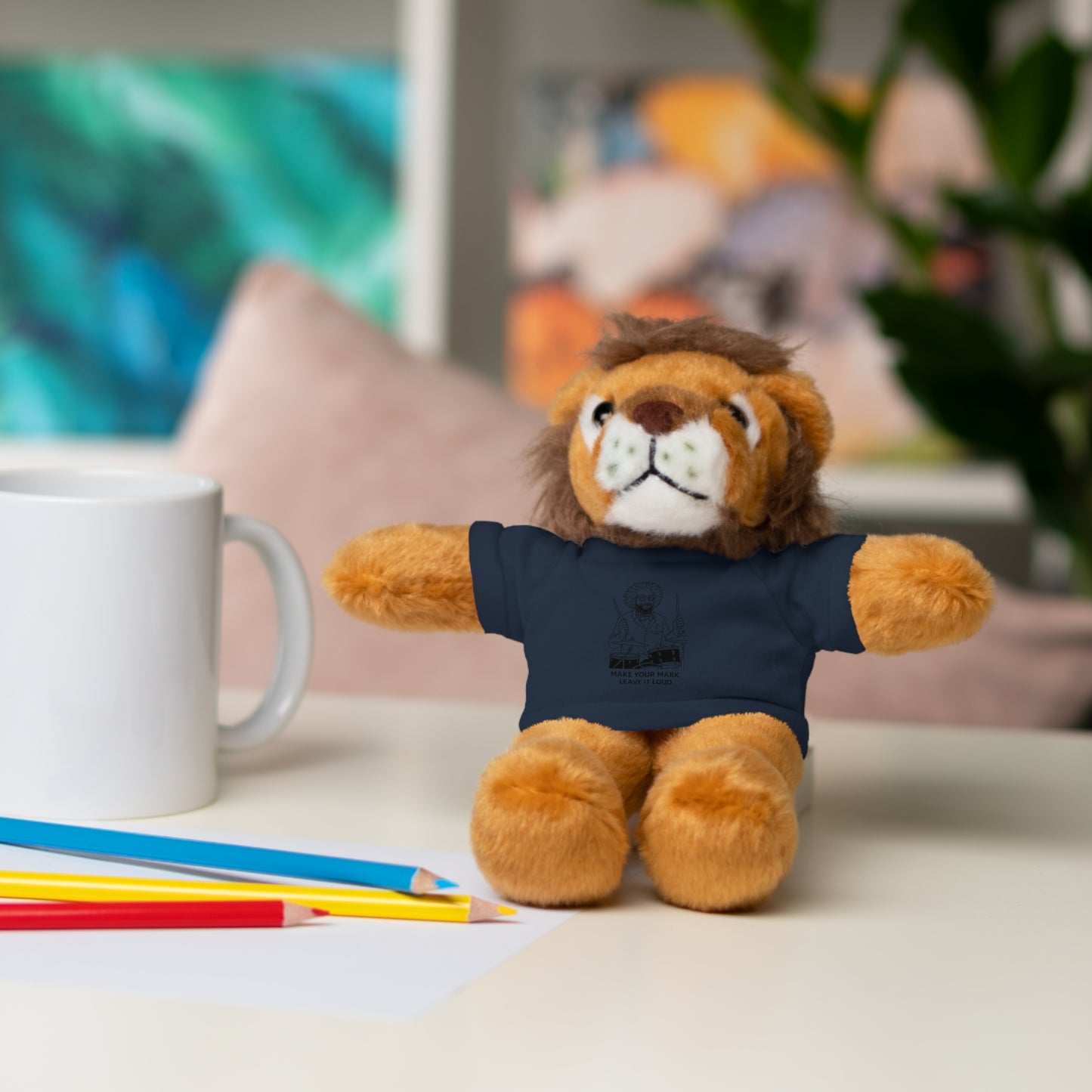 Copy of Inspirational Stuffed Animal with Tee - Perfect Gift for Encouragement & Comfort