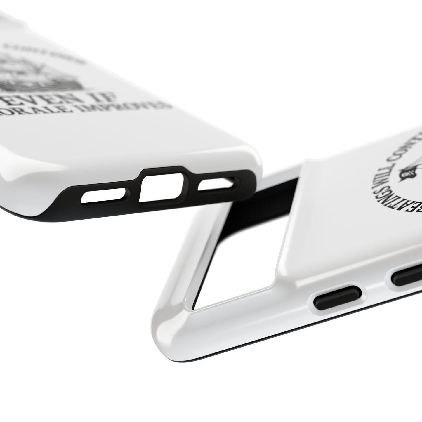 Phone Case - 'The Beatings Will Continue Even if Morale Improves' Quote