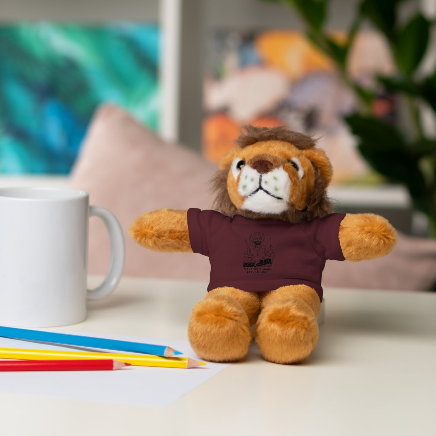 Copy of Inspirational Stuffed Animal with Tee - Perfect Gift for Encouragement & Comfort