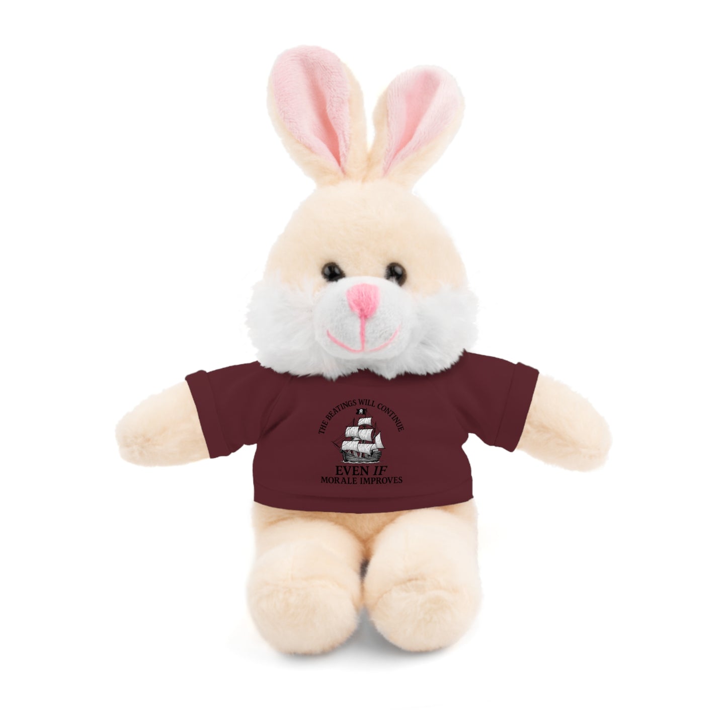 Inspirational Stuffed Animal with Tee - Perfect Gift for Encouragement & Comfort