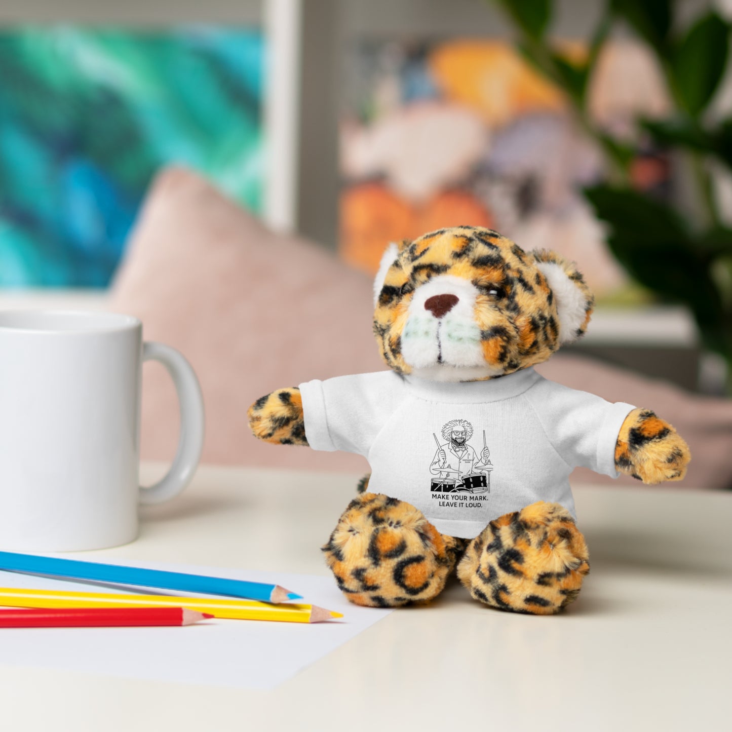 Copy of Inspirational Stuffed Animal with Tee - Perfect Gift for Encouragement & Comfort