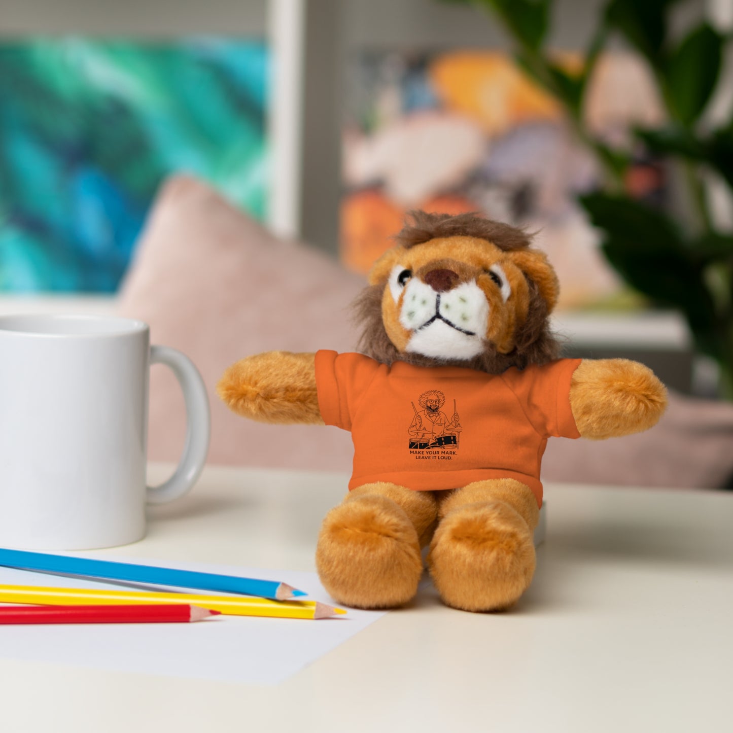 Copy of Inspirational Stuffed Animal with Tee - Perfect Gift for Encouragement & Comfort