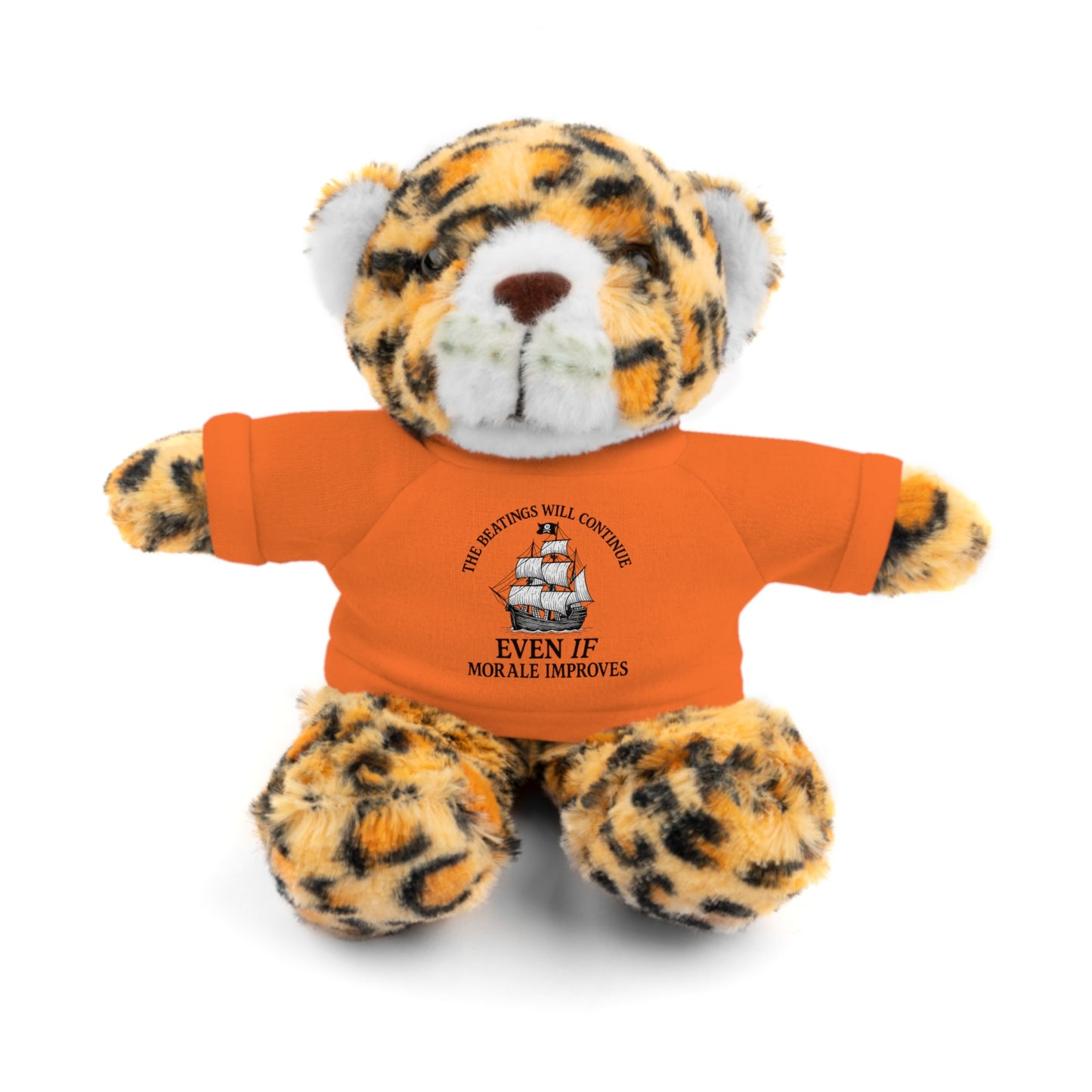Inspirational Stuffed Animal with Tee - Perfect Gift for Encouragement & Comfort
