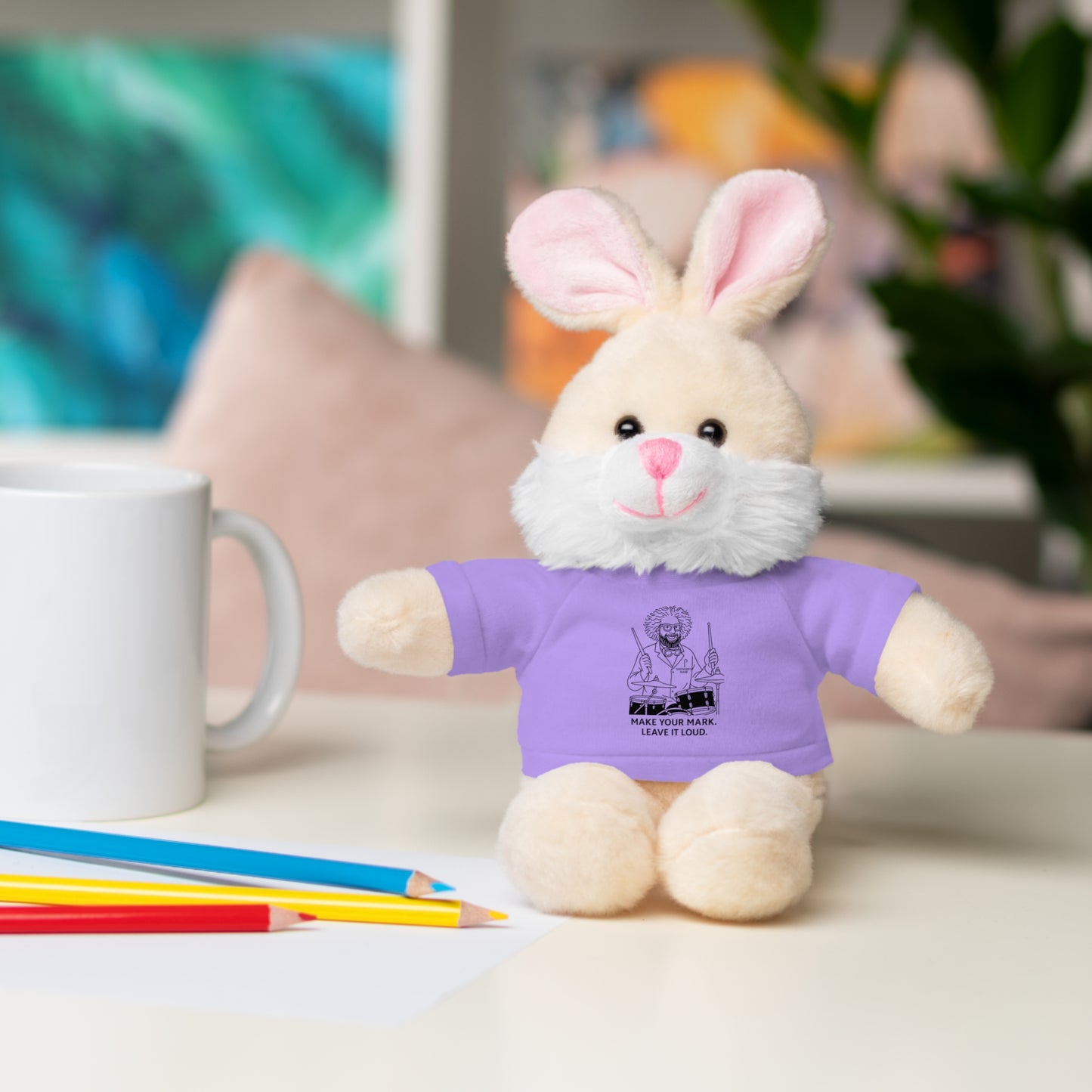 Copy of Inspirational Stuffed Animal with Tee - Perfect Gift for Encouragement & Comfort