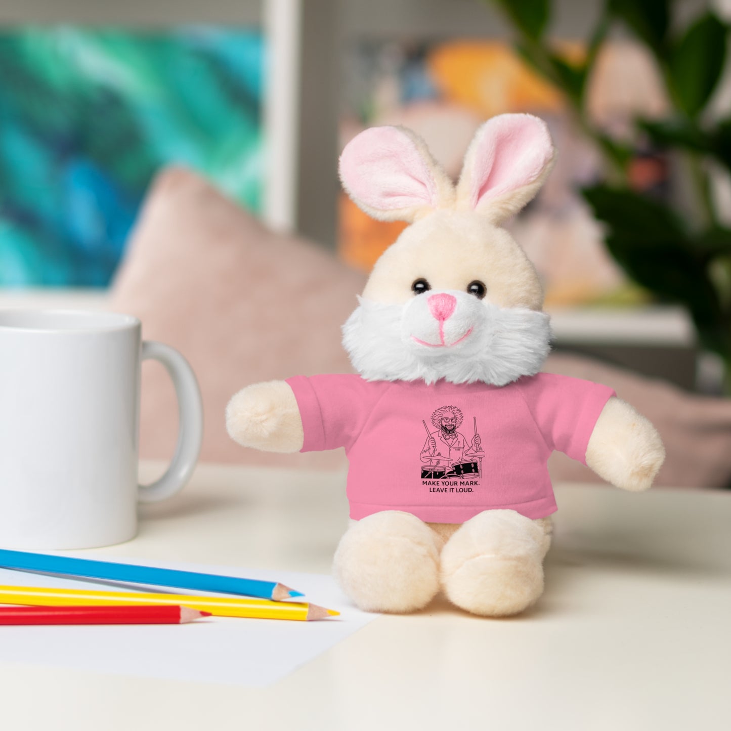 Copy of Inspirational Stuffed Animal with Tee - Perfect Gift for Encouragement & Comfort