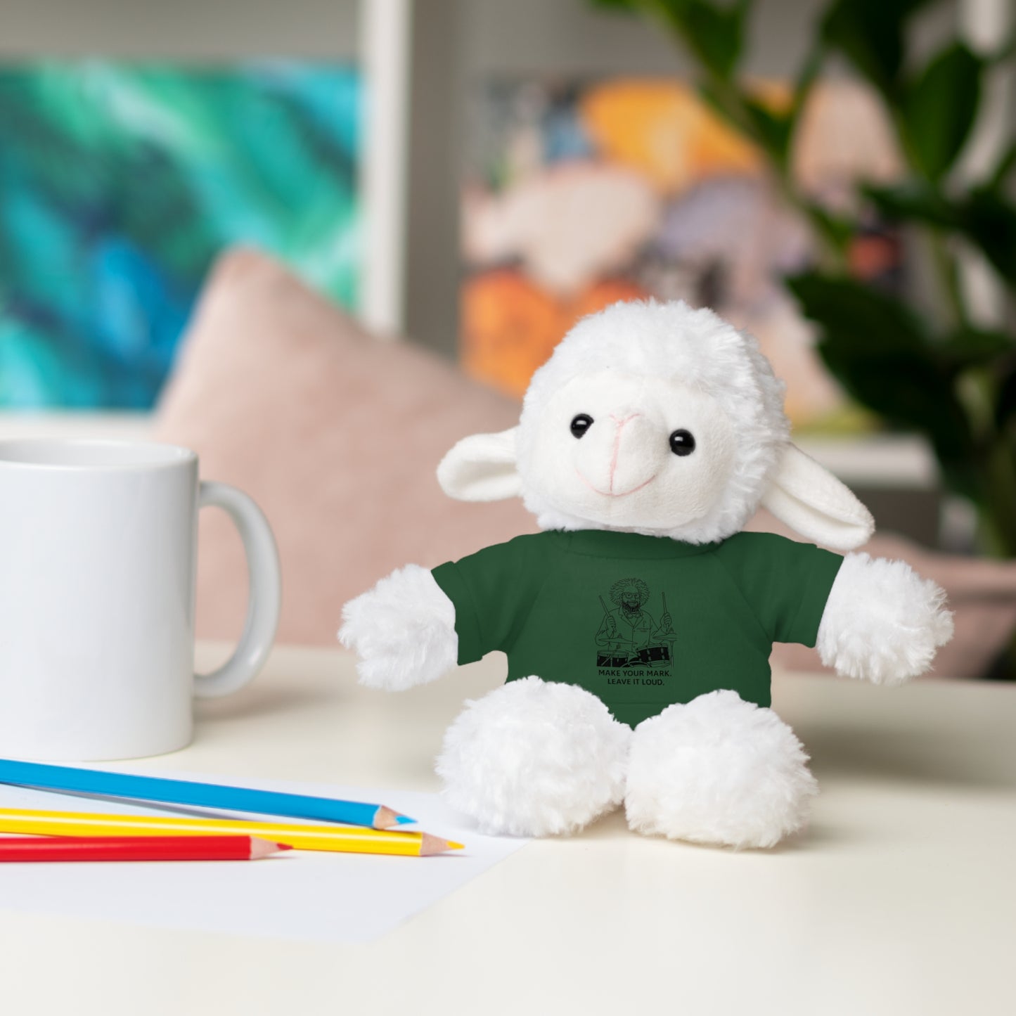 Copy of Inspirational Stuffed Animal with Tee - Perfect Gift for Encouragement & Comfort