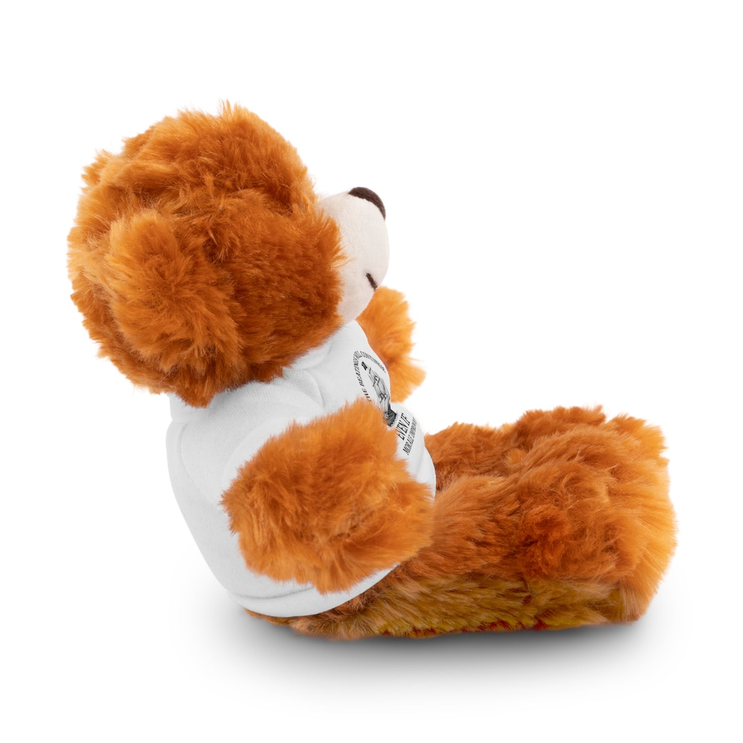Inspirational Stuffed Animal with Tee - Perfect Gift for Encouragement & Comfort