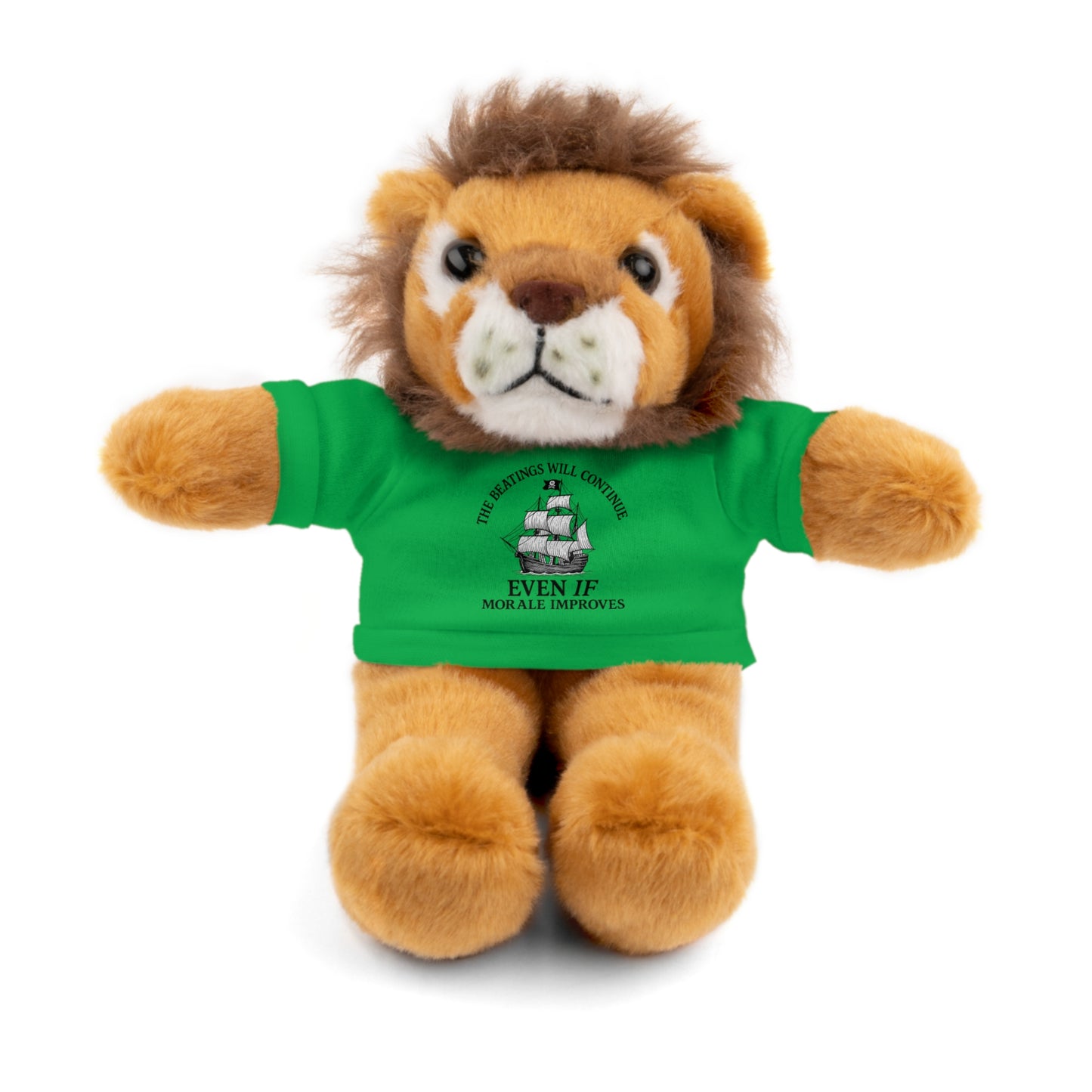 Inspirational Stuffed Animal with Tee - Perfect Gift for Encouragement & Comfort