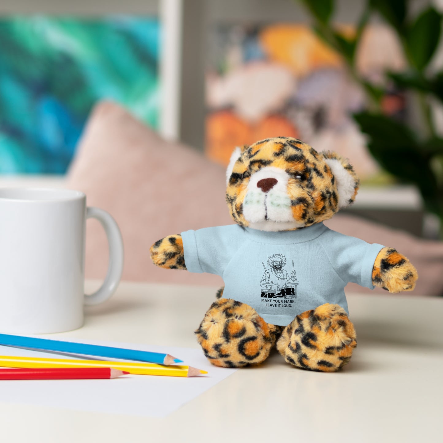 Copy of Inspirational Stuffed Animal with Tee - Perfect Gift for Encouragement & Comfort