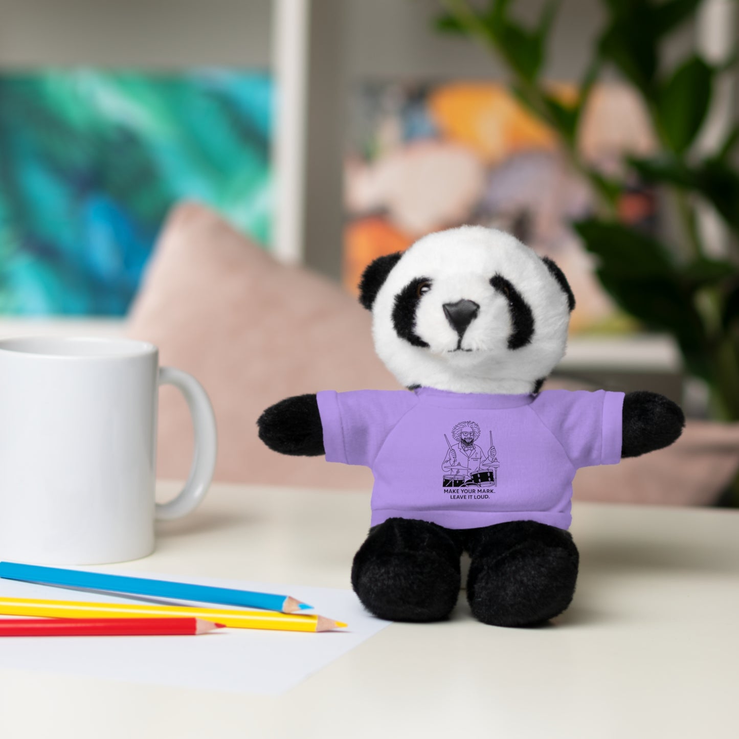 Copy of Inspirational Stuffed Animal with Tee - Perfect Gift for Encouragement & Comfort