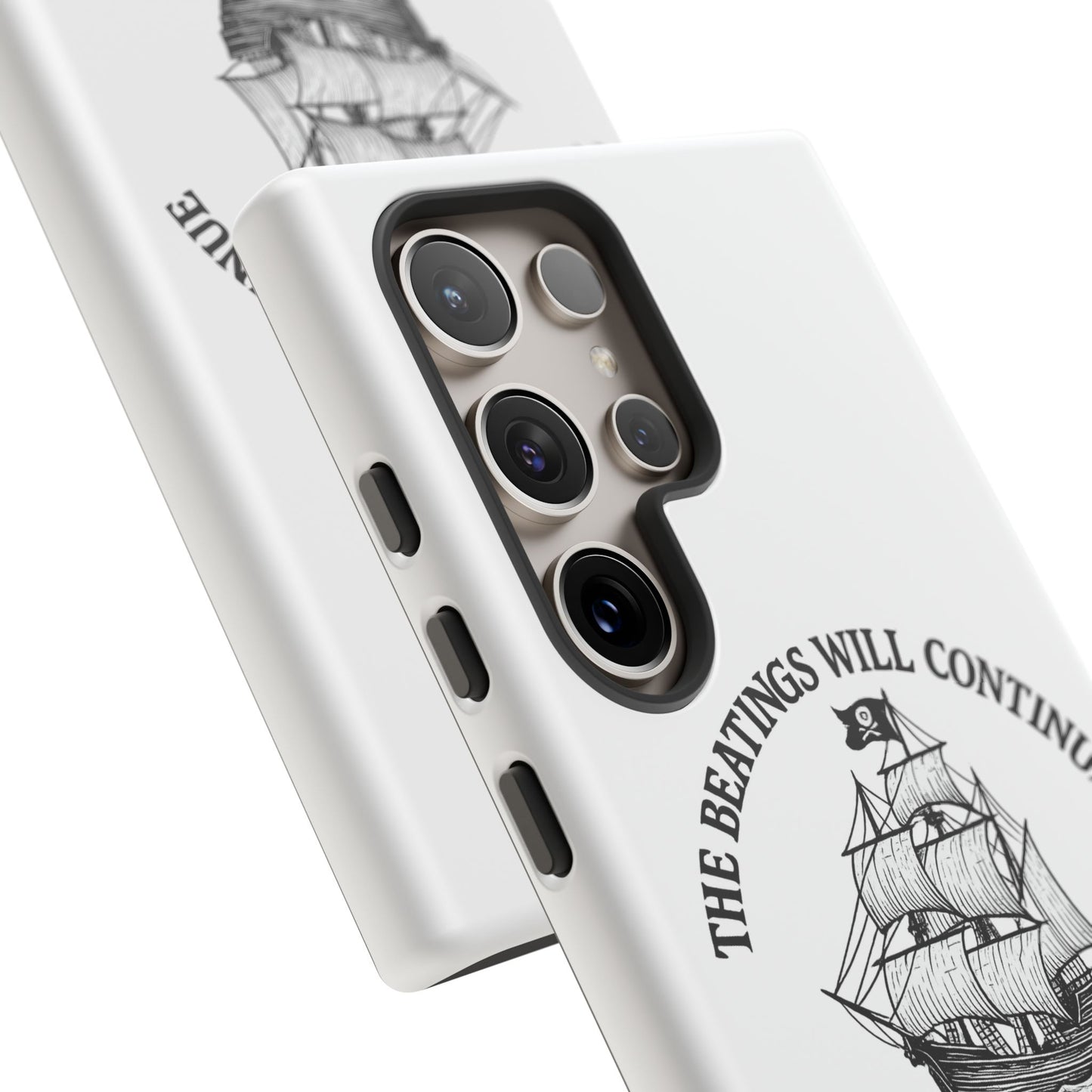 Phone Case - 'The Beatings Will Continue Even if Morale Improves' Quote