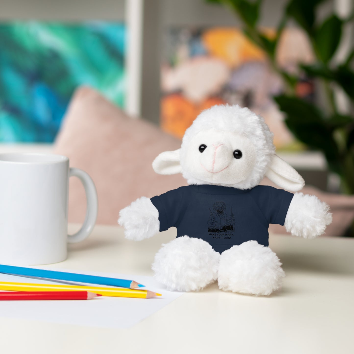 Copy of Inspirational Stuffed Animal with Tee - Perfect Gift for Encouragement & Comfort