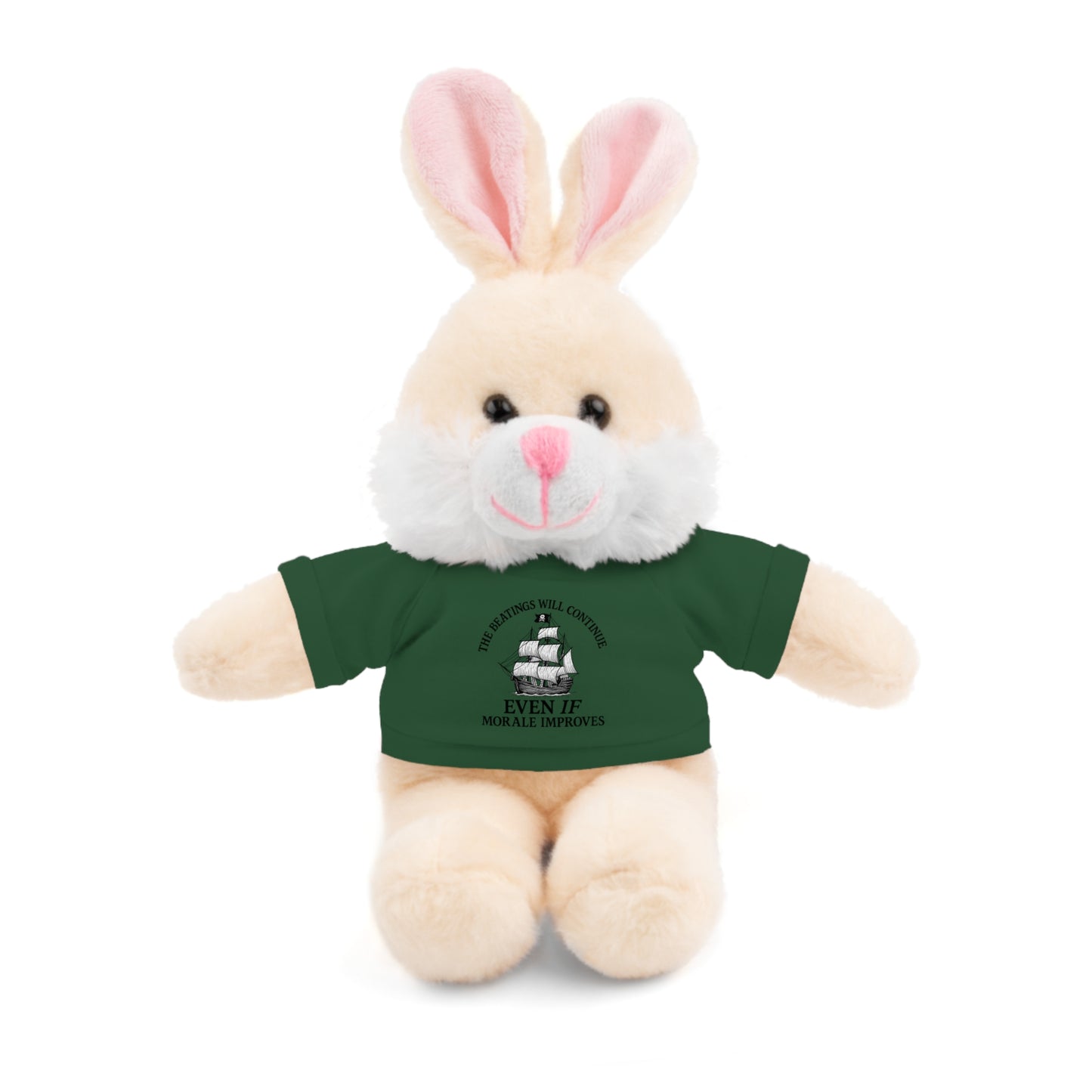 Inspirational Stuffed Animal with Tee - Perfect Gift for Encouragement & Comfort