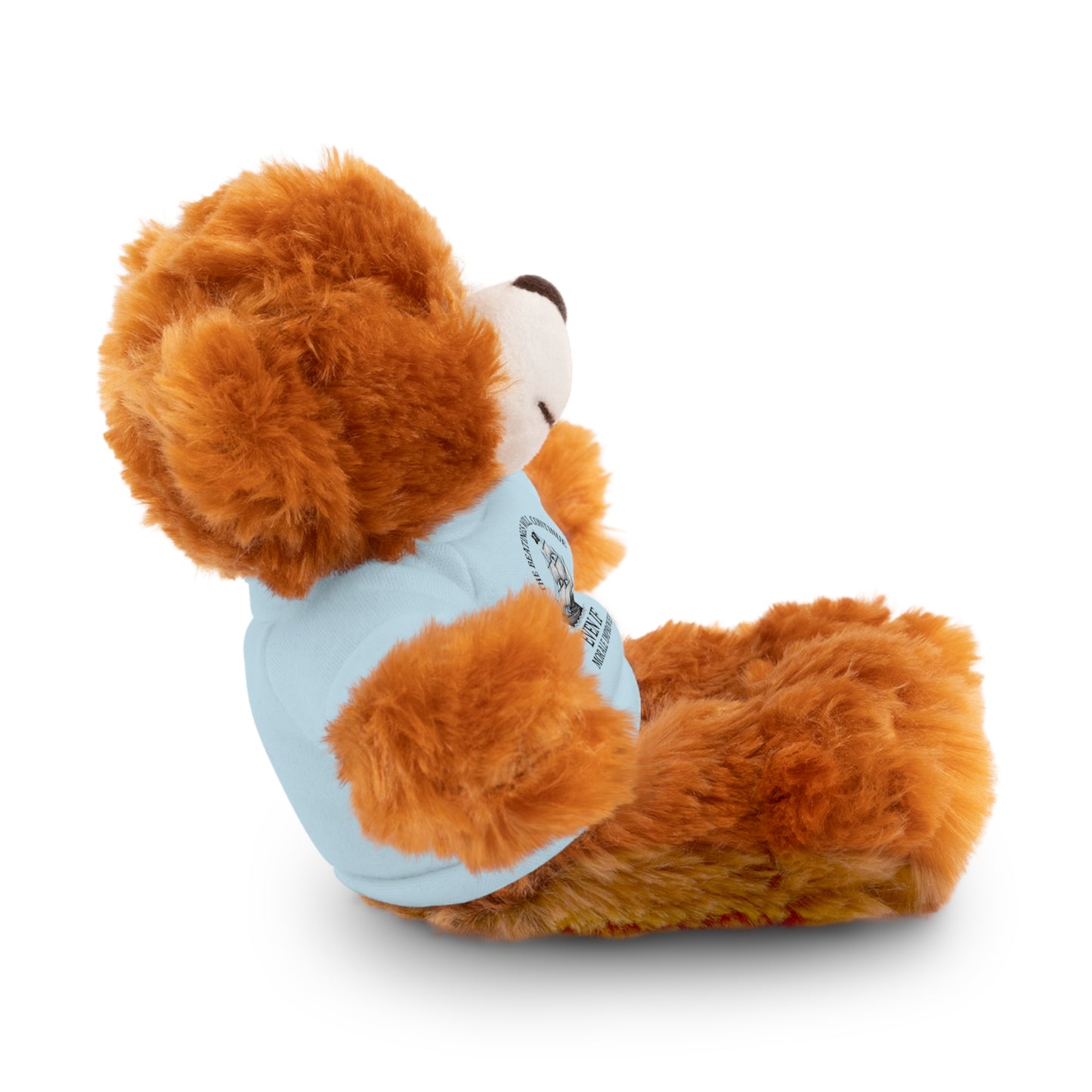 Inspirational Stuffed Animal with Tee - Perfect Gift for Encouragement & Comfort