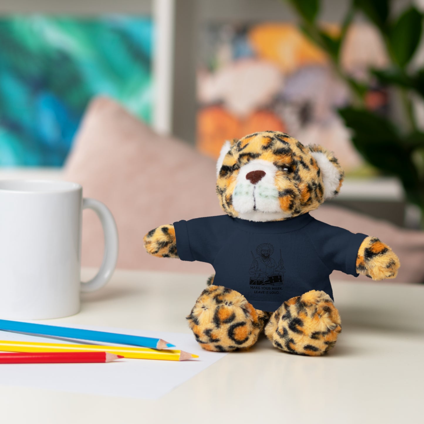 Copy of Inspirational Stuffed Animal with Tee - Perfect Gift for Encouragement & Comfort
