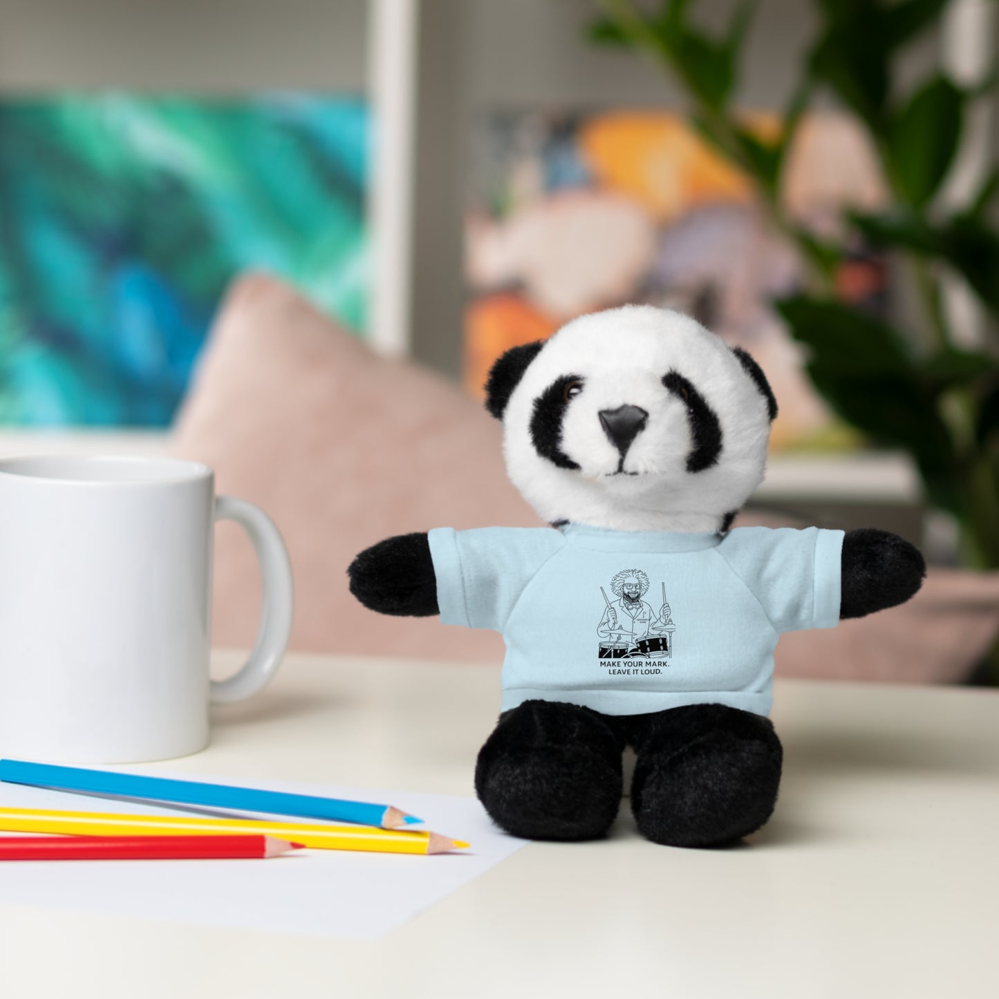 Copy of Inspirational Stuffed Animal with Tee - Perfect Gift for Encouragement & Comfort