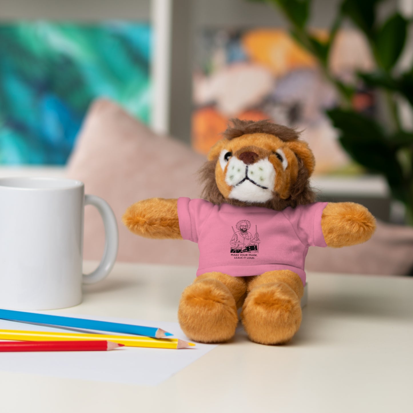 Copy of Inspirational Stuffed Animal with Tee - Perfect Gift for Encouragement & Comfort