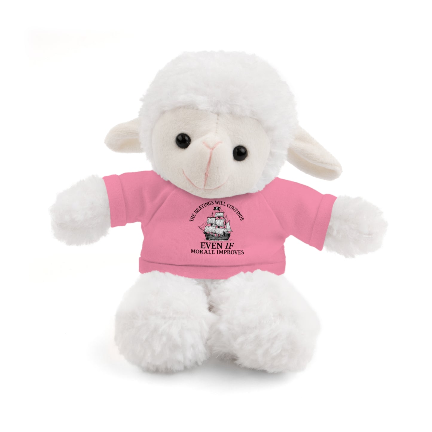Inspirational Stuffed Animal with Tee - Perfect Gift for Encouragement & Comfort