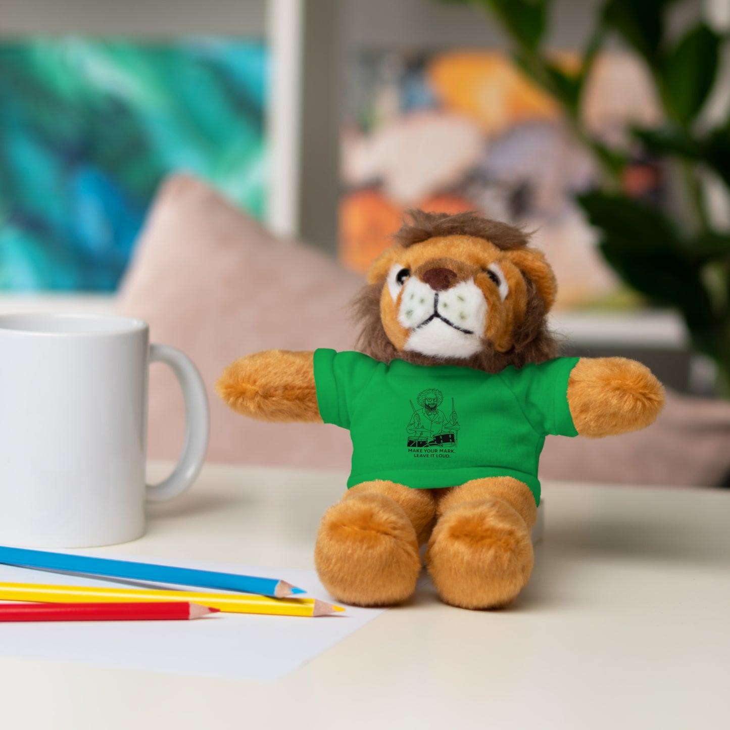 Copy of Inspirational Stuffed Animal with Tee - Perfect Gift for Encouragement & Comfort