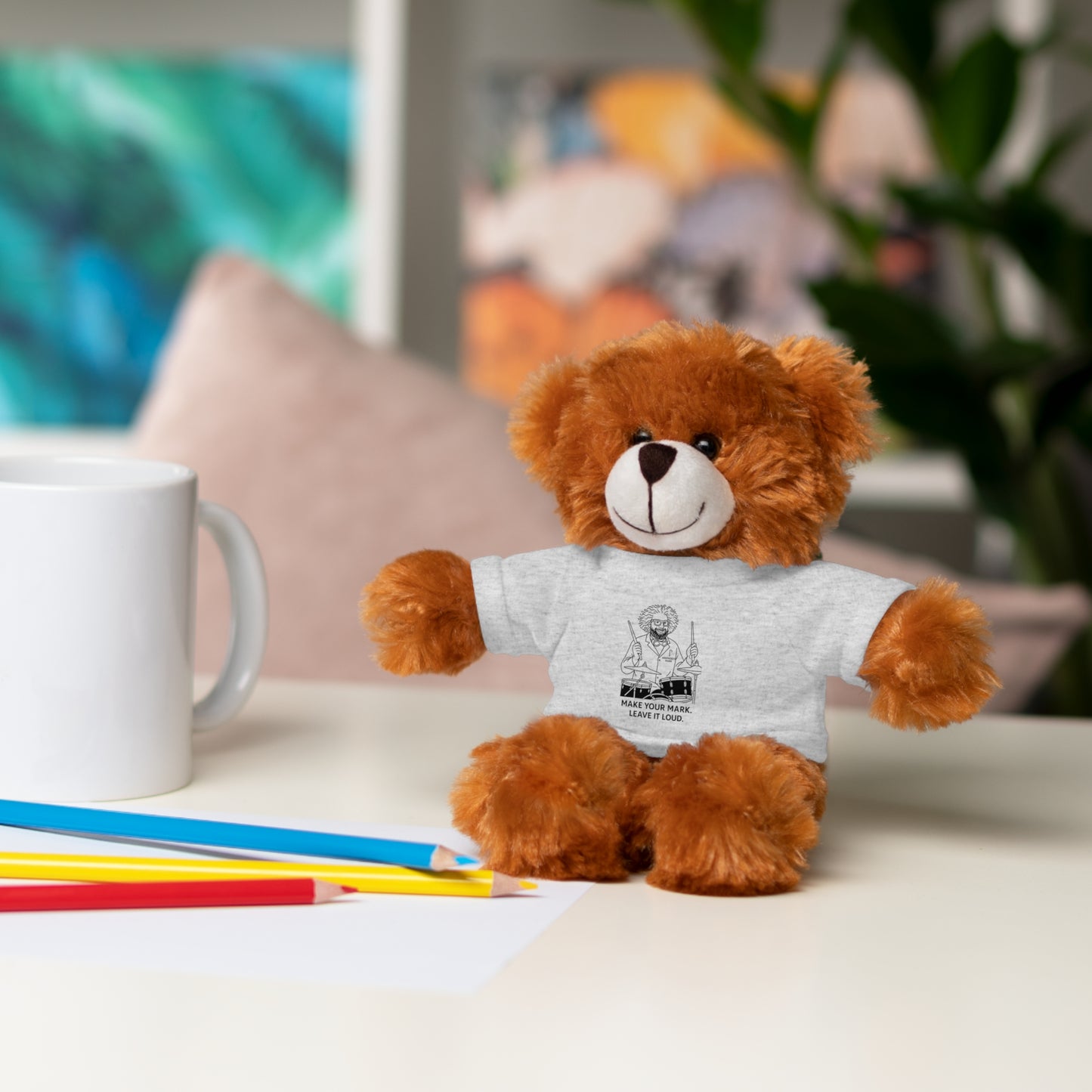 Copy of Inspirational Stuffed Animal with Tee - Perfect Gift for Encouragement & Comfort
