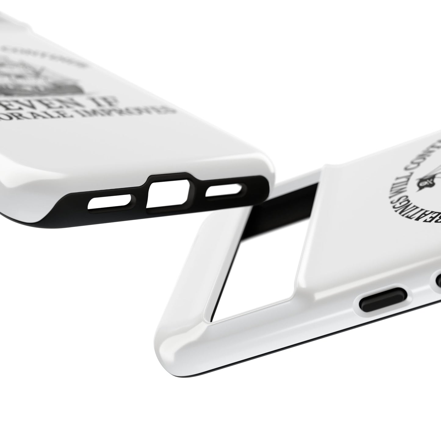 Phone Case - 'The Beatings Will Continue Even if Morale Improves' Quote