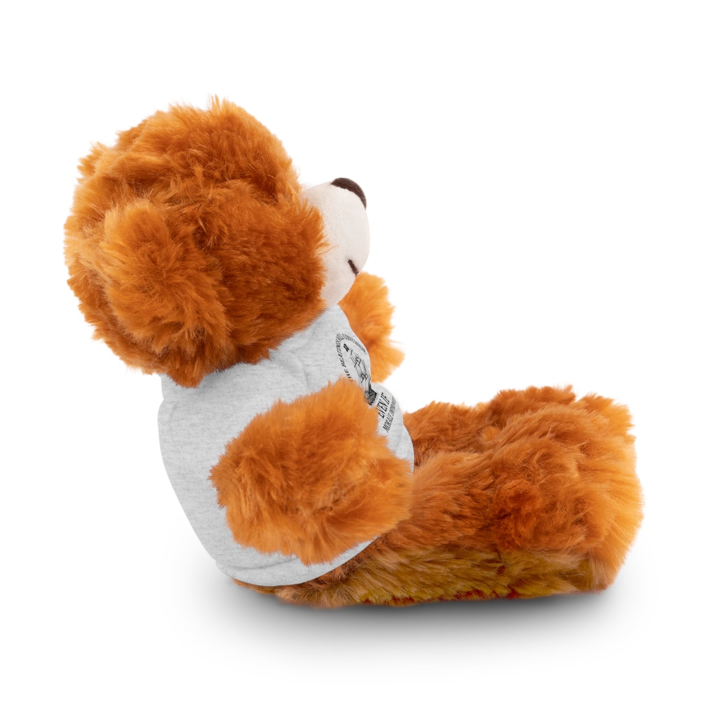 Inspirational Stuffed Animal with Tee - Perfect Gift for Encouragement & Comfort