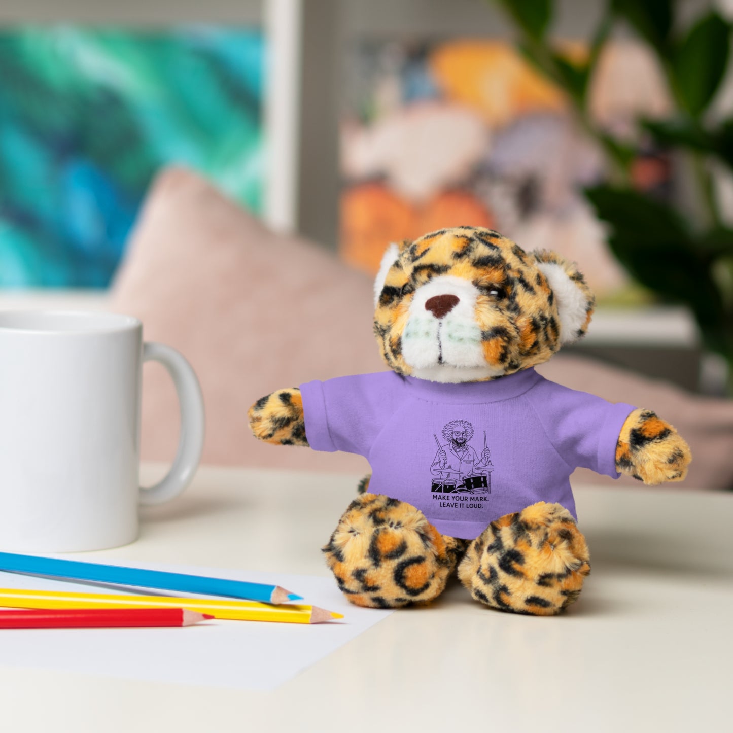 Copy of Inspirational Stuffed Animal with Tee - Perfect Gift for Encouragement & Comfort