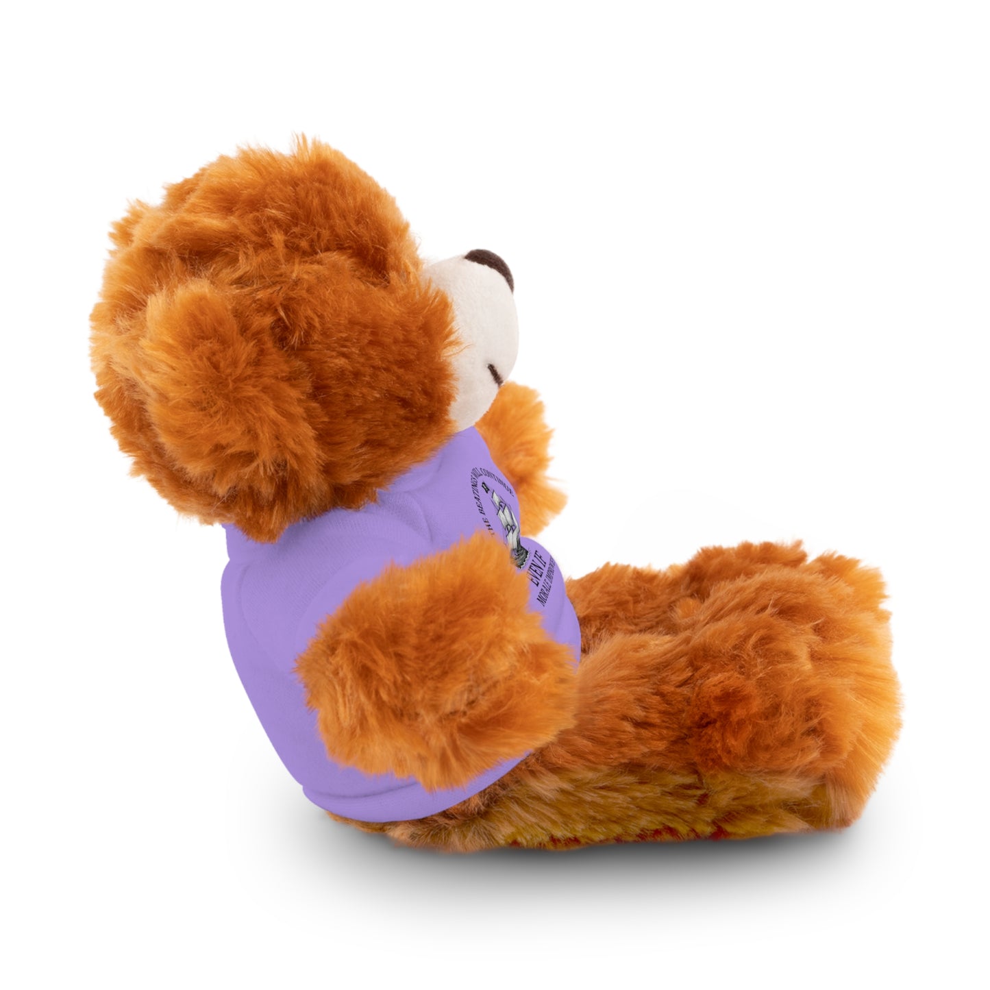 Inspirational Stuffed Animal with Tee - Perfect Gift for Encouragement & Comfort
