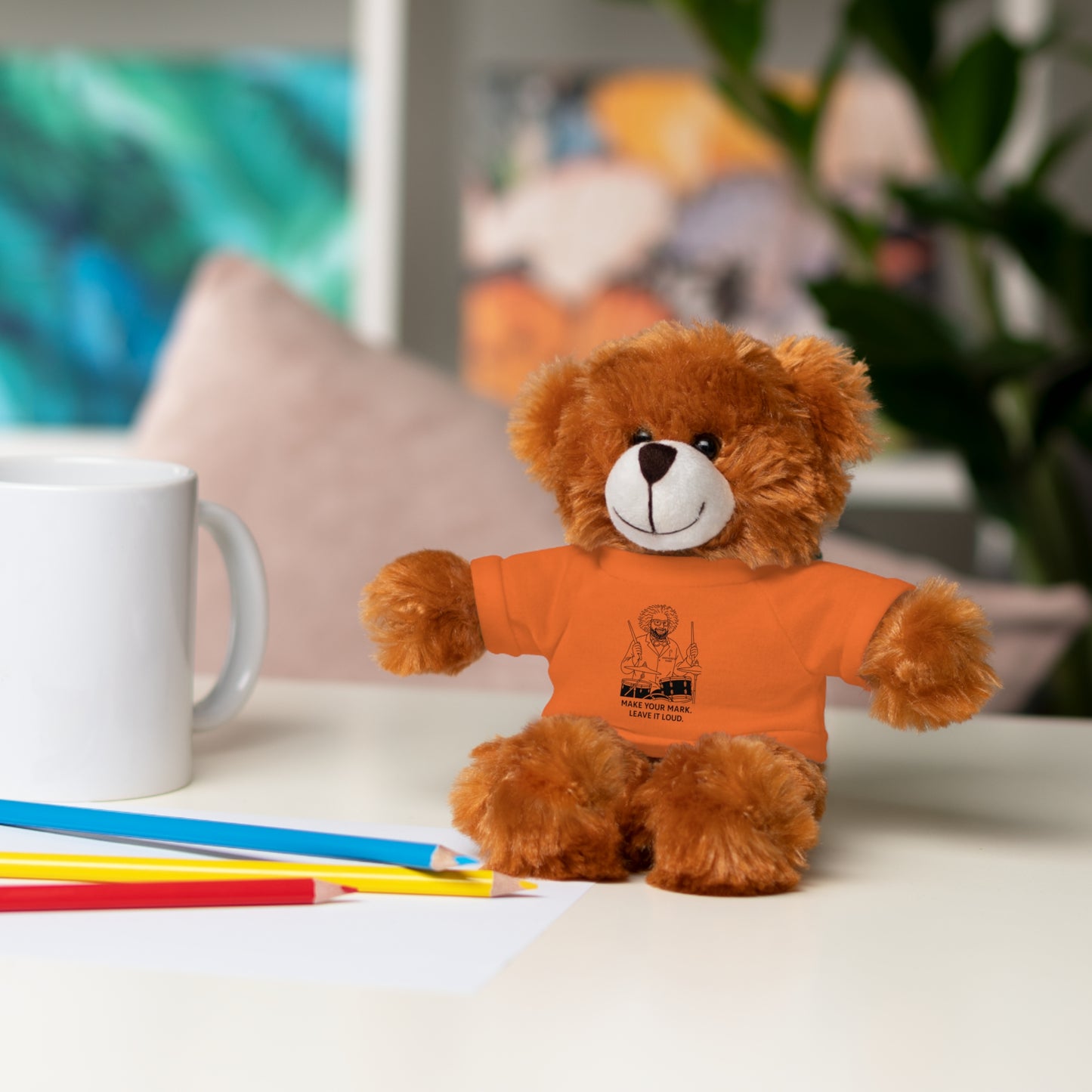 Copy of Inspirational Stuffed Animal with Tee - Perfect Gift for Encouragement & Comfort