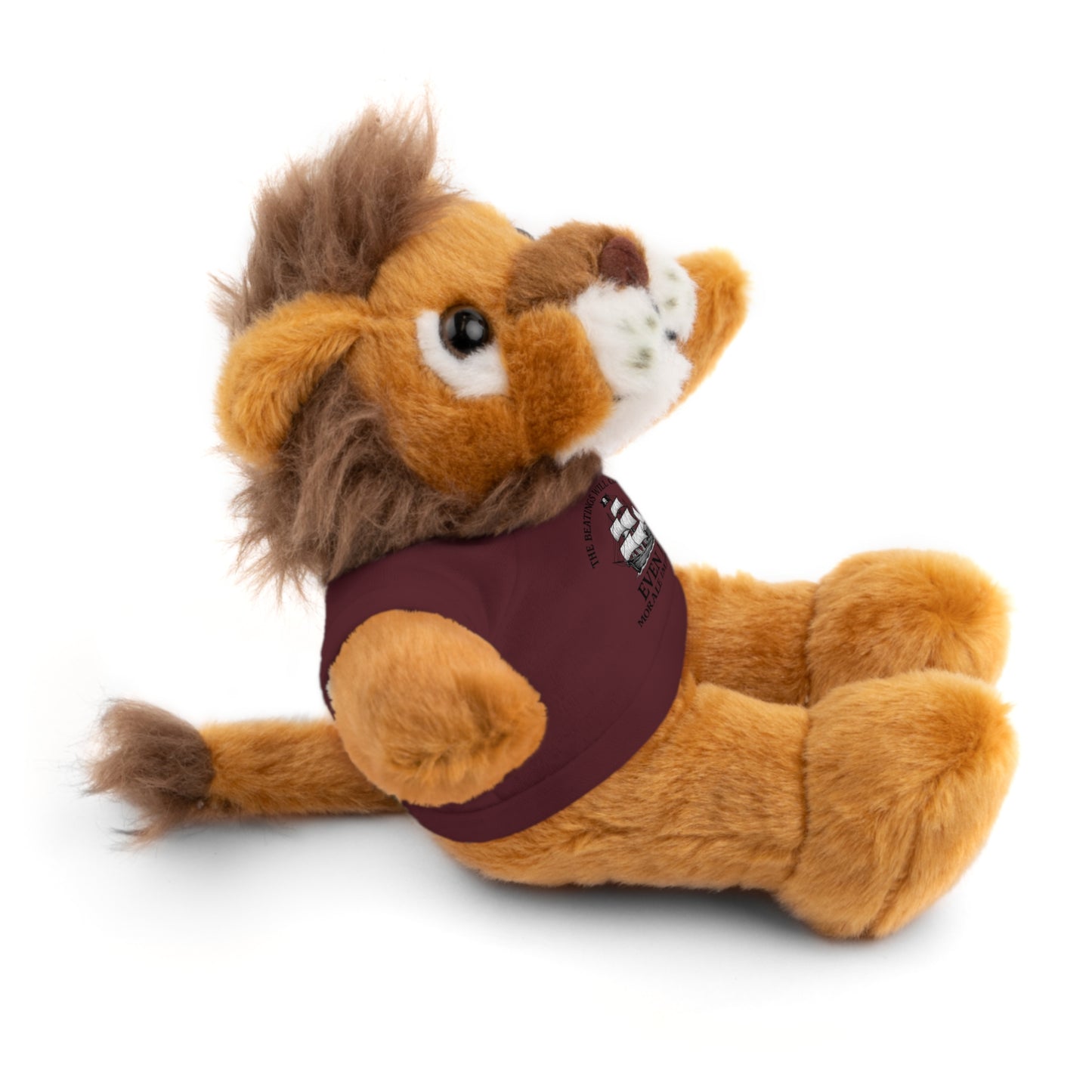 Inspirational Stuffed Animal with Tee - Perfect Gift for Encouragement & Comfort