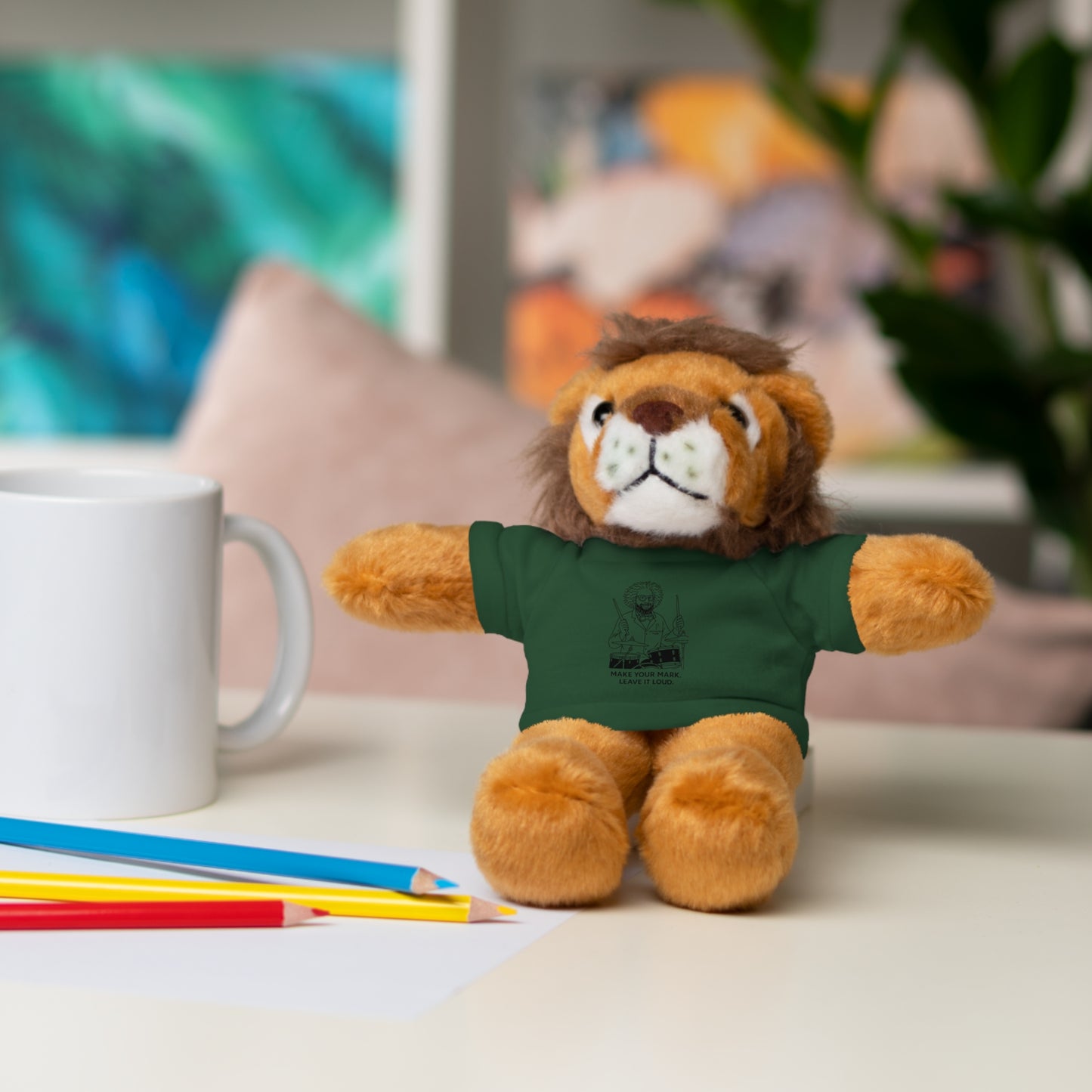 Copy of Inspirational Stuffed Animal with Tee - Perfect Gift for Encouragement & Comfort