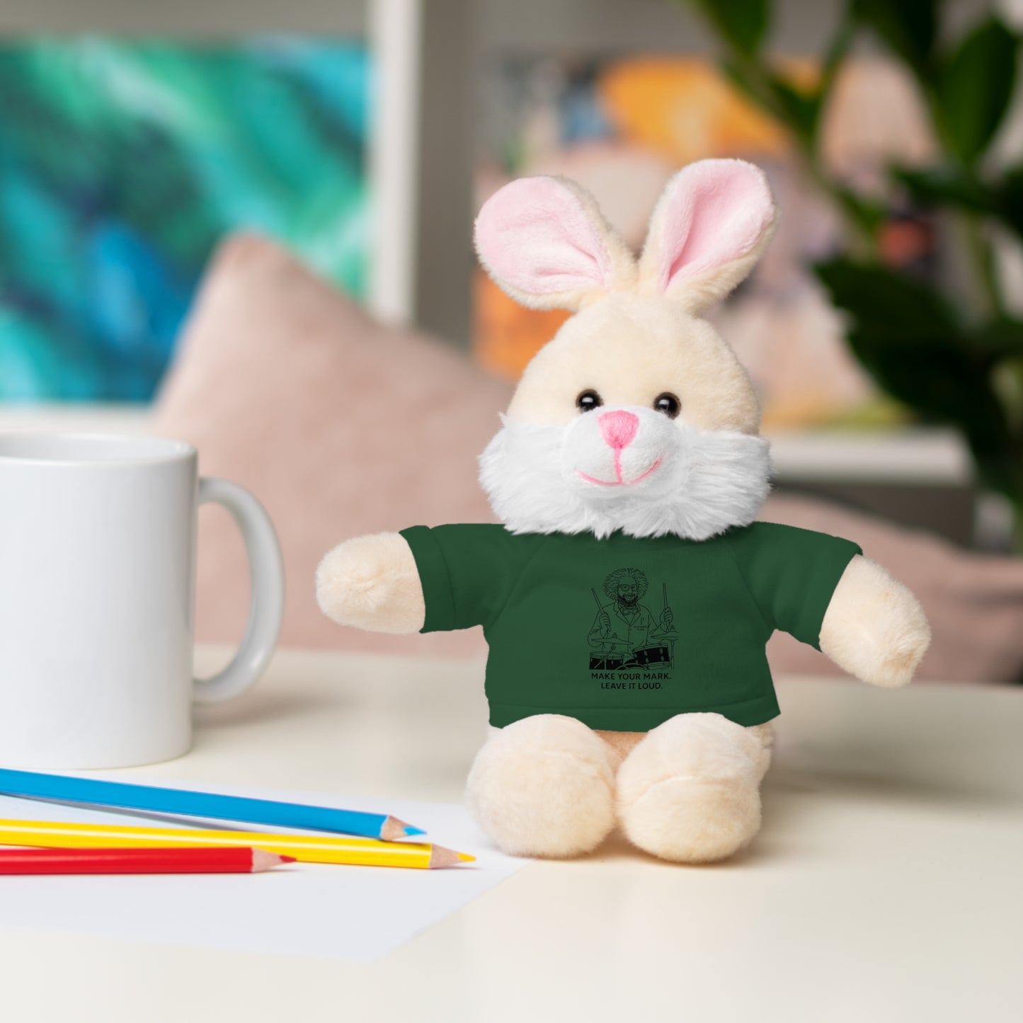 Copy of Inspirational Stuffed Animal with Tee - Perfect Gift for Encouragement & Comfort