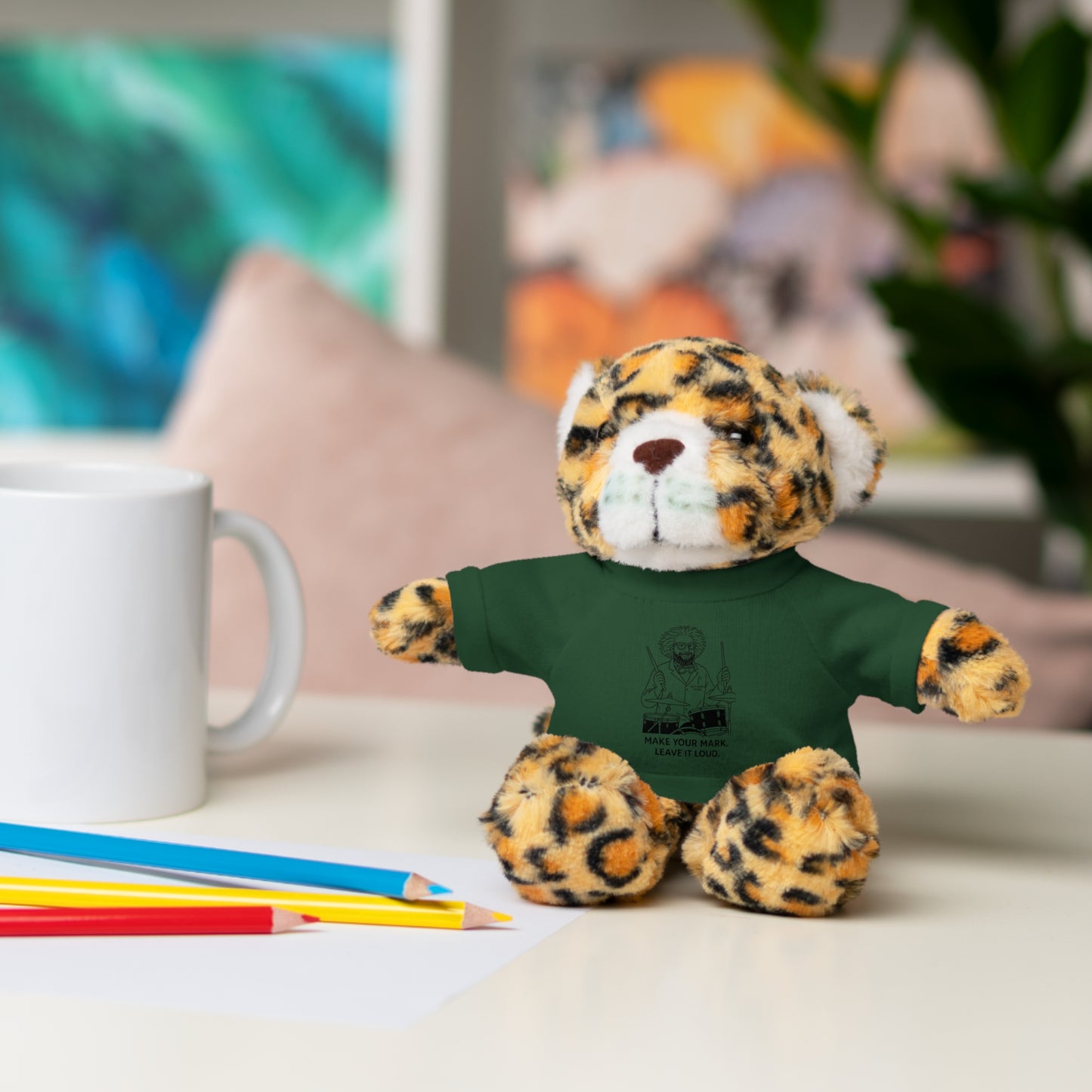 Copy of Inspirational Stuffed Animal with Tee - Perfect Gift for Encouragement & Comfort