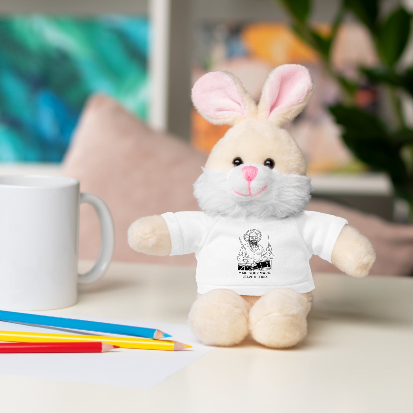 Copy of Inspirational Stuffed Animal with Tee - Perfect Gift for Encouragement & Comfort