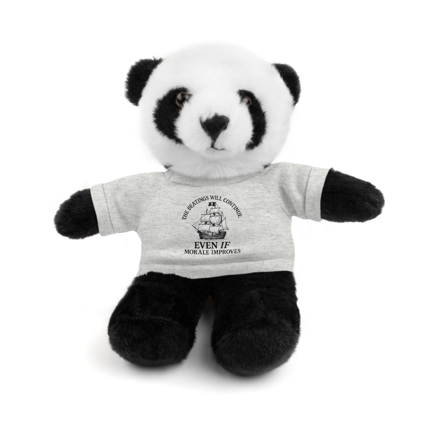 Inspirational Stuffed Animal with Tee - Perfect Gift for Encouragement & Comfort