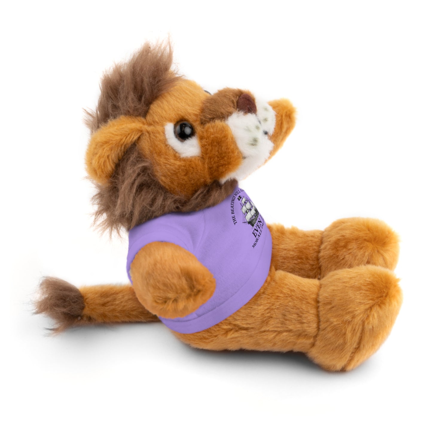 Inspirational Stuffed Animal with Tee - Perfect Gift for Encouragement & Comfort