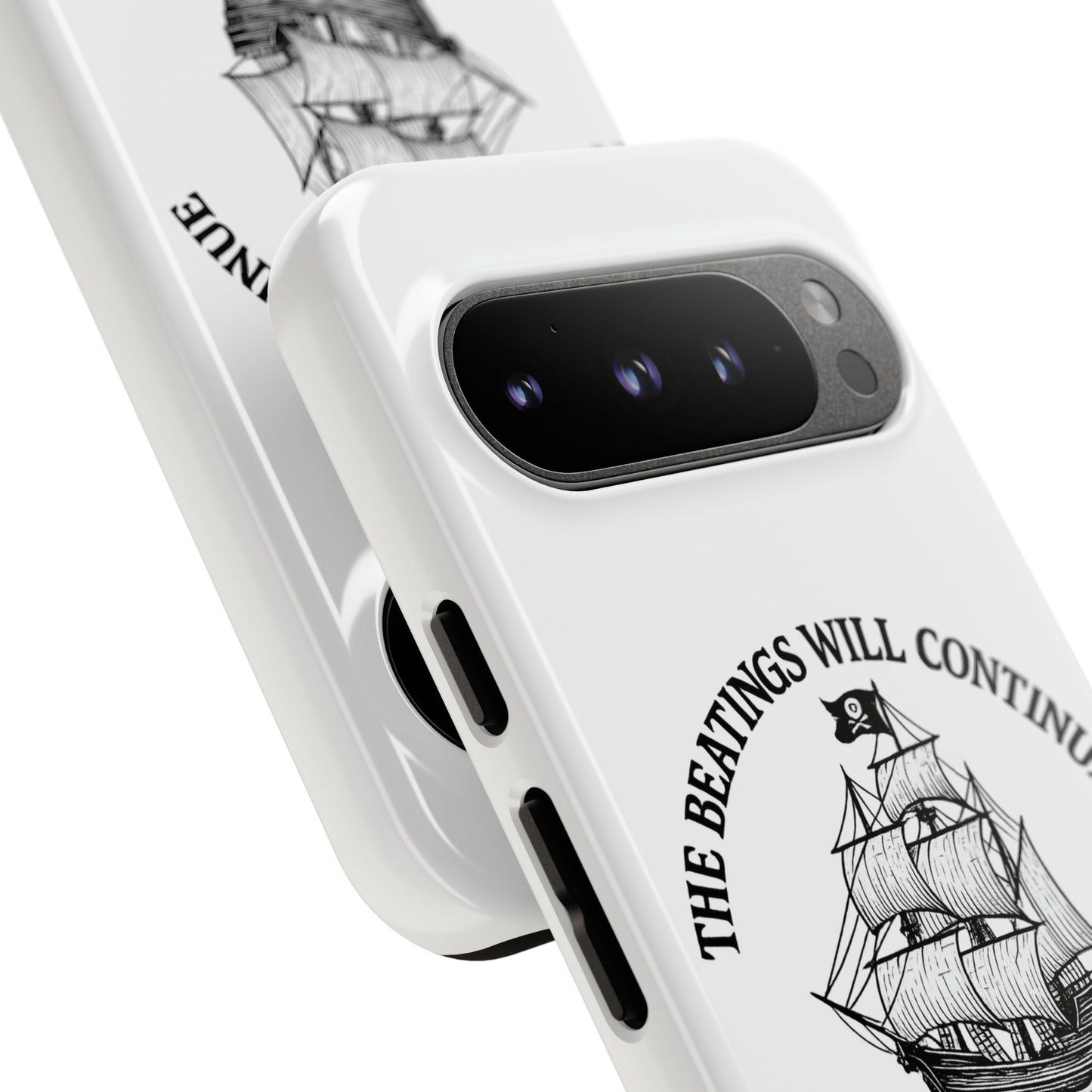 Phone Case - 'The Beatings Will Continue Even if Morale Improves' Quote