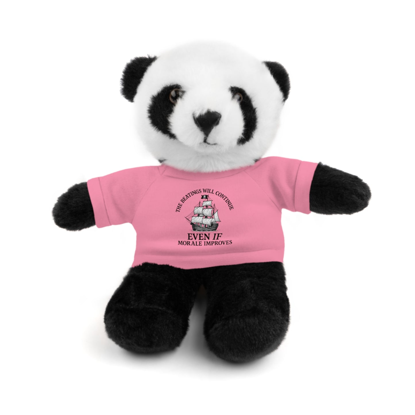 Inspirational Stuffed Animal with Tee - Perfect Gift for Encouragement & Comfort